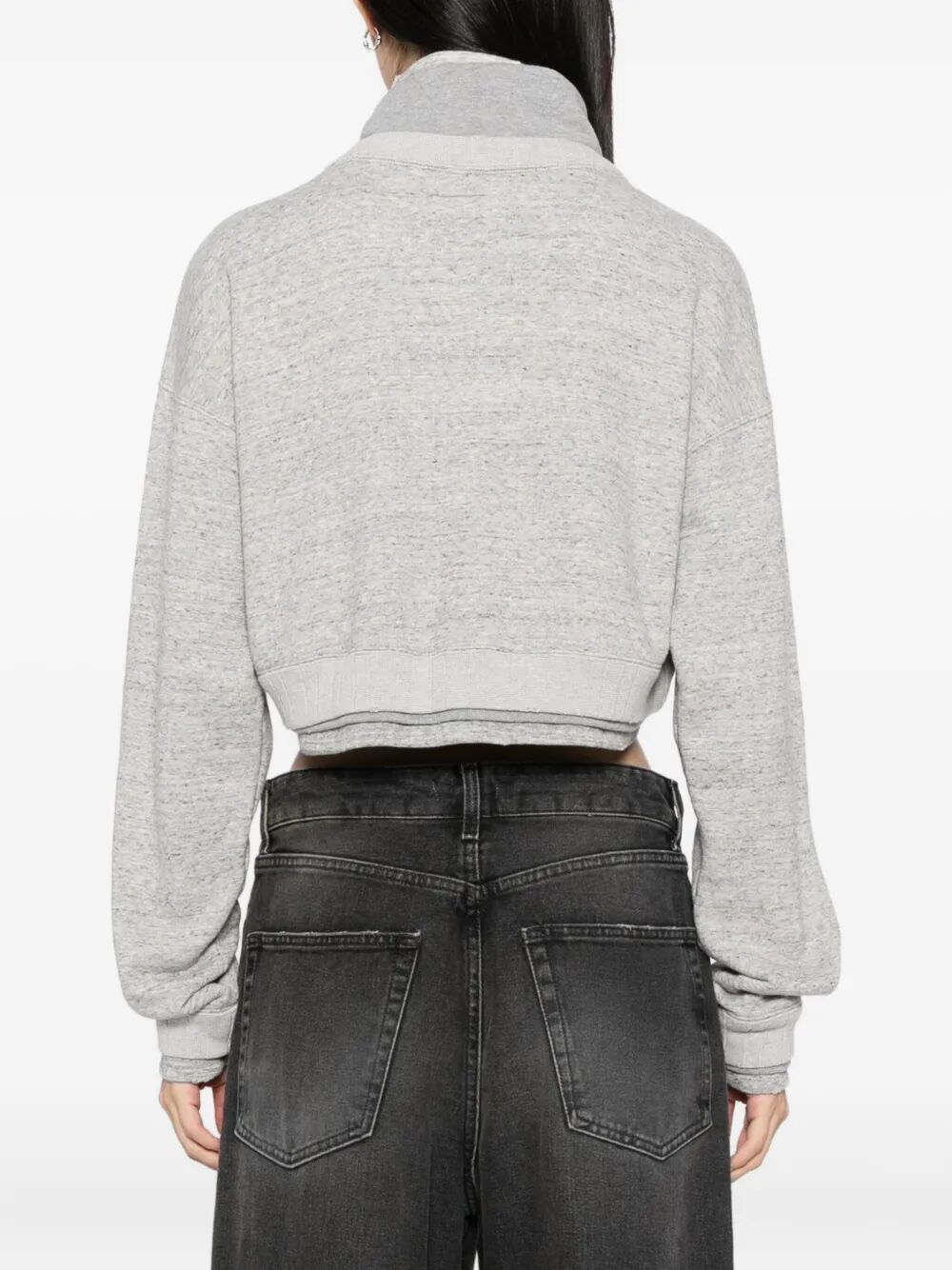 MAISON MIHARA YASUHIRO Cropped Layered Pullover for Men