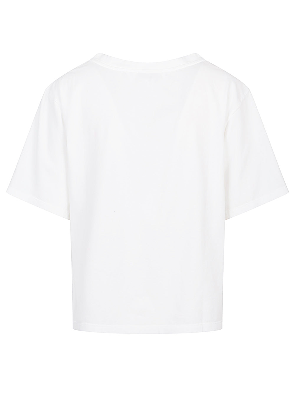 BASE MILANO Cotton Blend Crew Neck T-Shirt - Women's - SS25