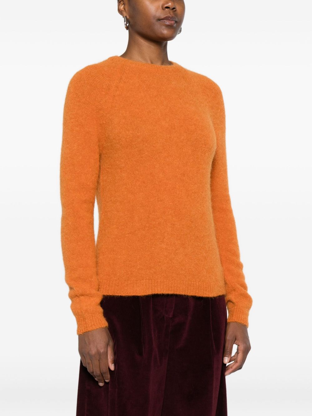 BASE MILANO Wool Crewneck Sweater for Women - Fall 2025