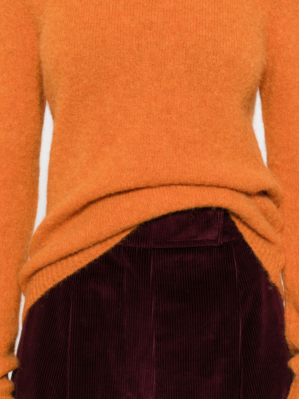 BASE MILANO Wool Crewneck Sweater for Women - Fall 2025