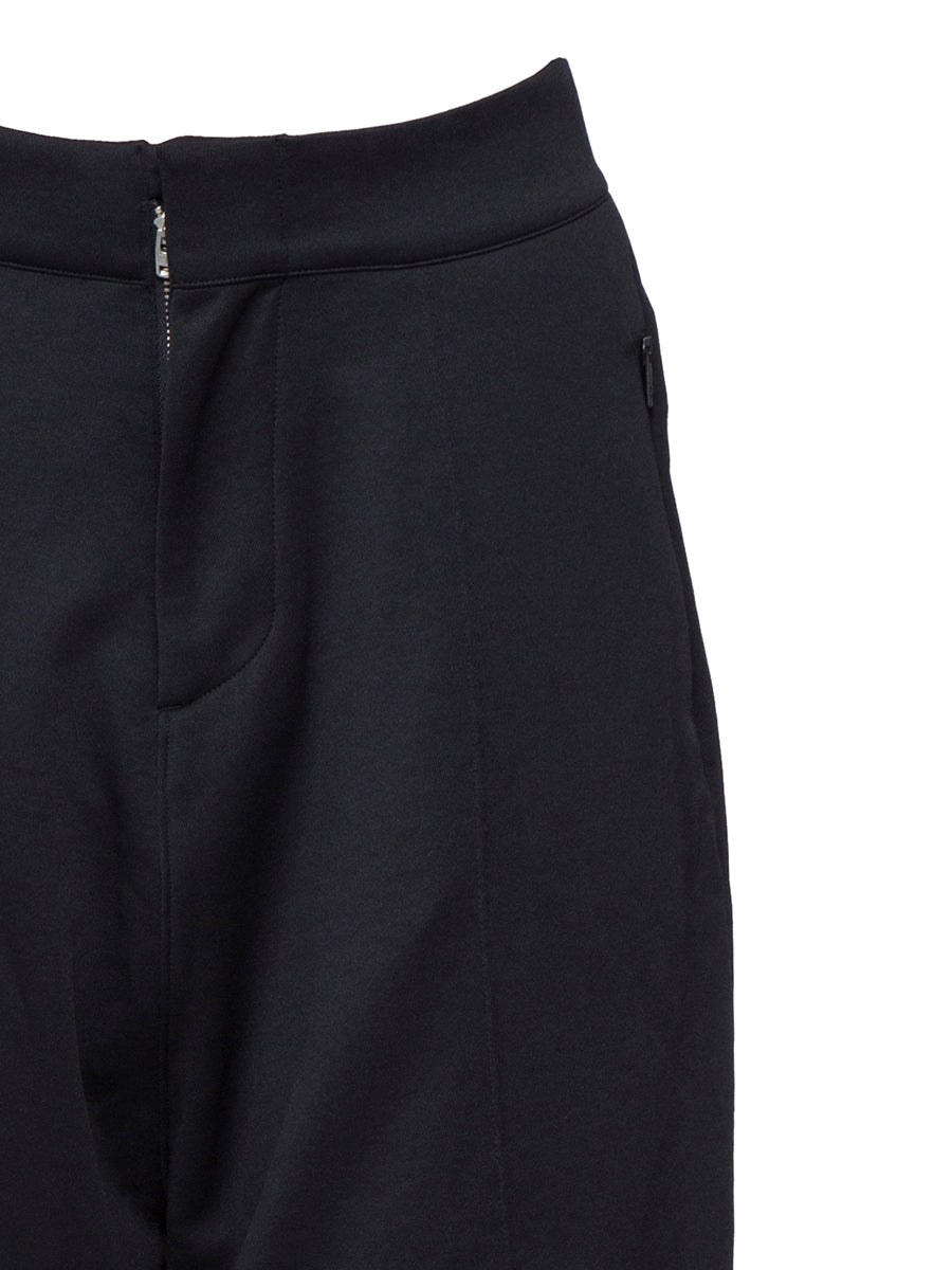 Y-3 Chic 3/4 Trousers with Zip and Button Closure