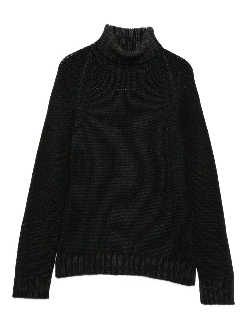 BASE MILANO Wool Turtleneck Jumper for Women