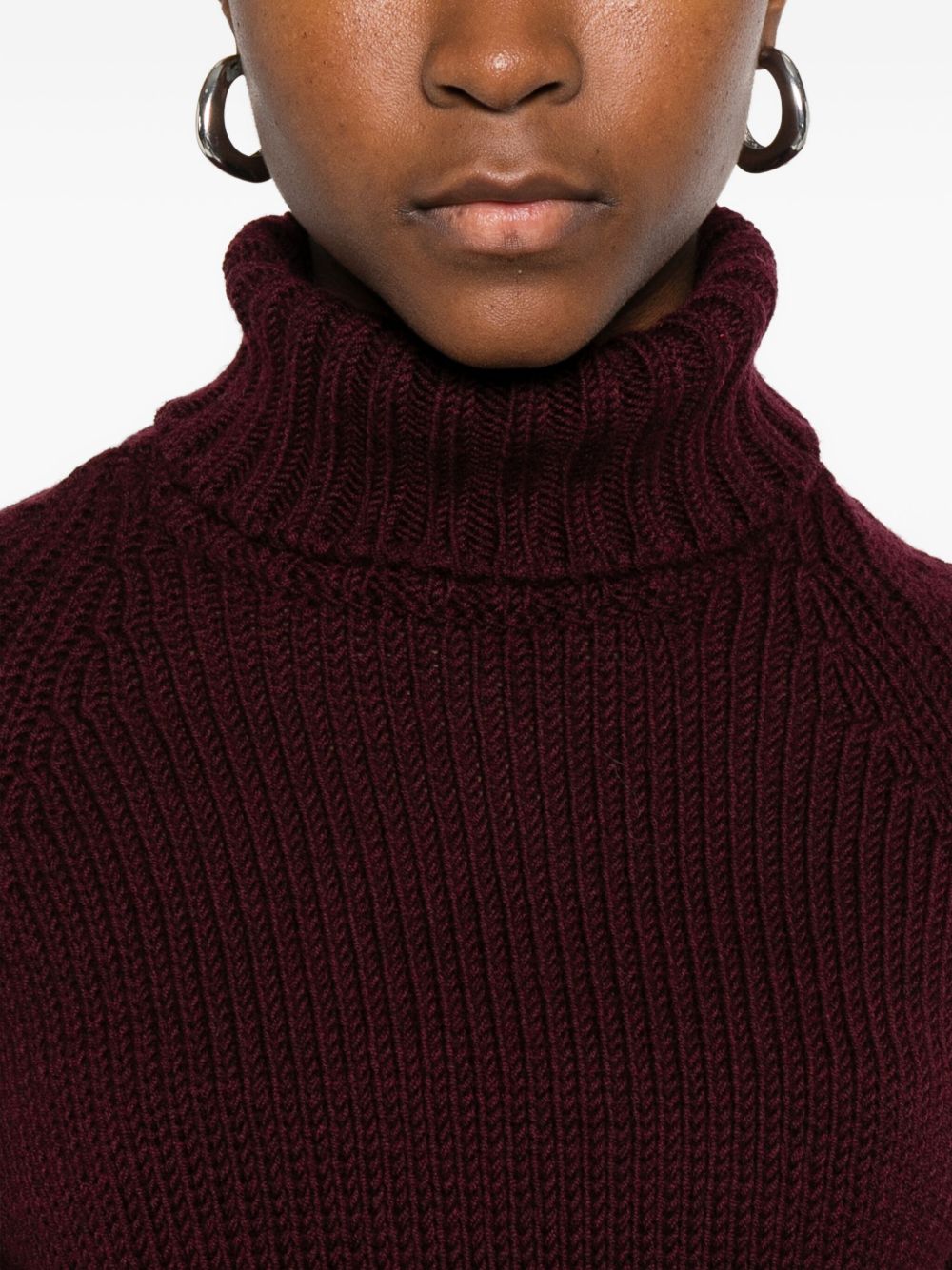 BASE MILANO Women’s Wool Turtle-Neck Jumper
