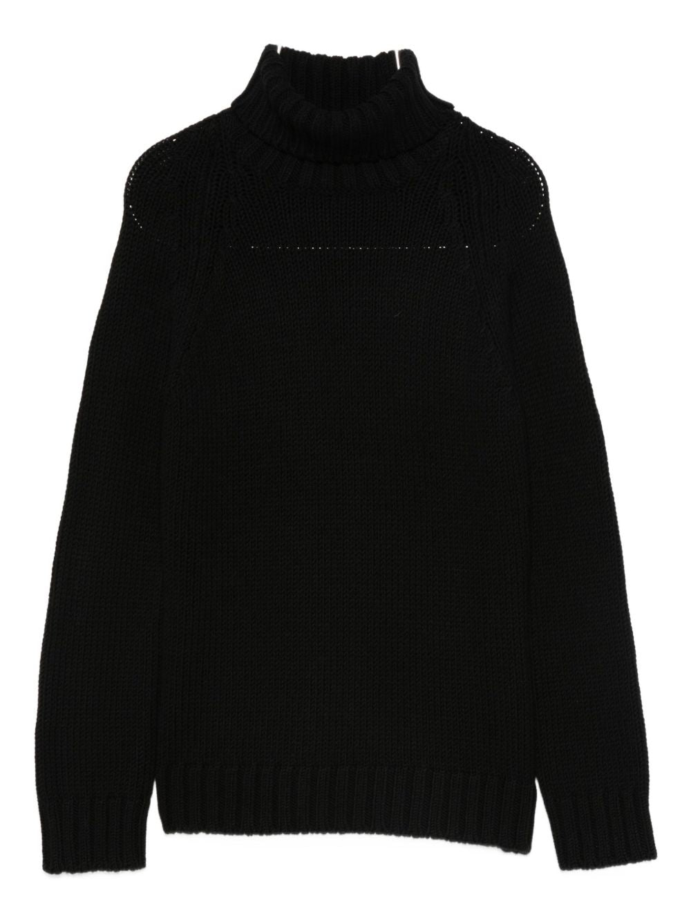 BASE MILANO Wool Turtleneck Jumper for Women