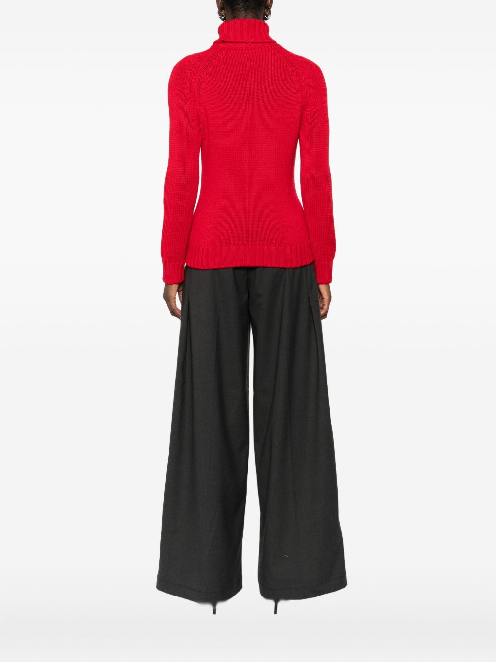 BASE MILANO Wool Turtle-Neck Jumper