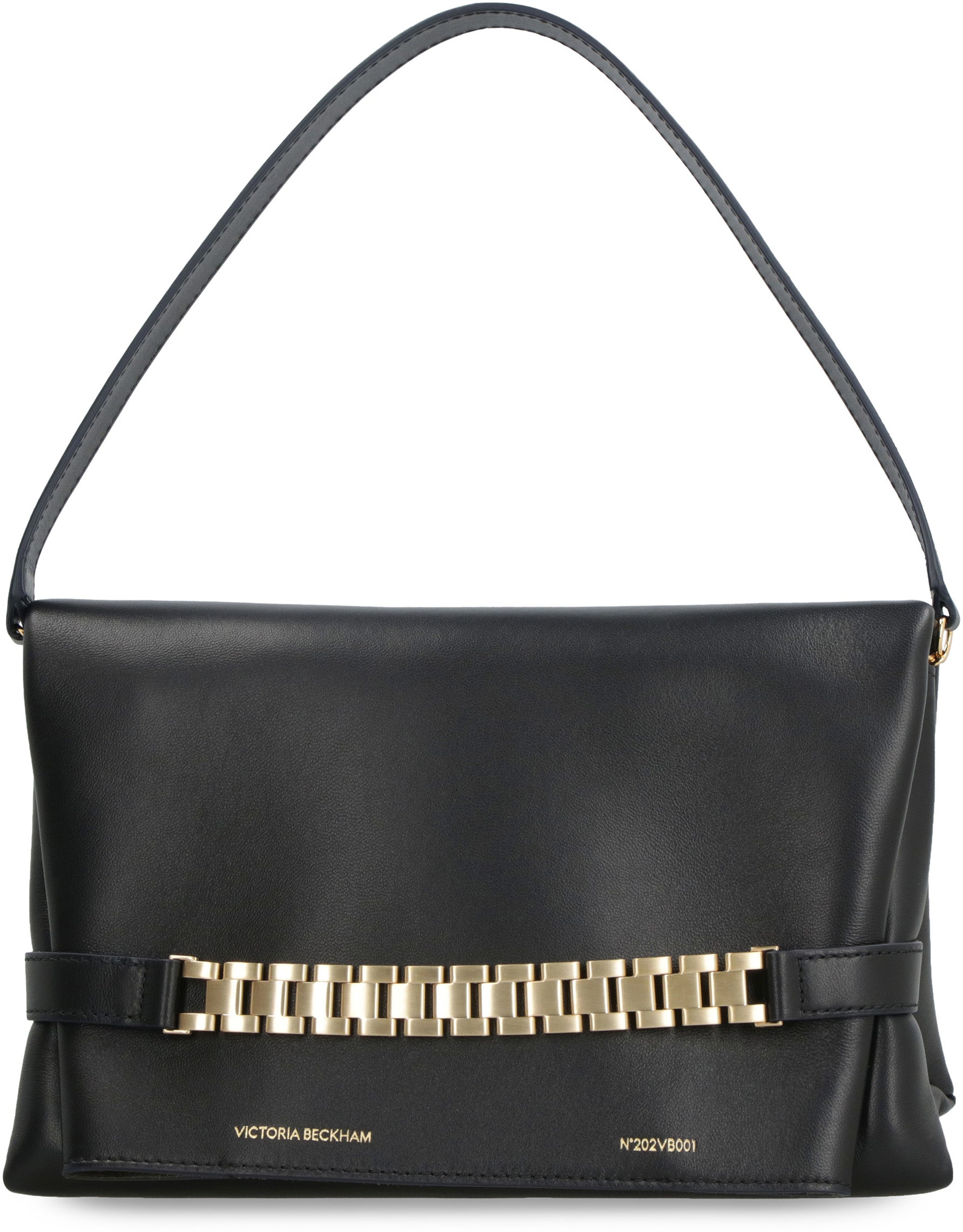 VICTORIA BECKHAM Mini Chain Leather Clutch