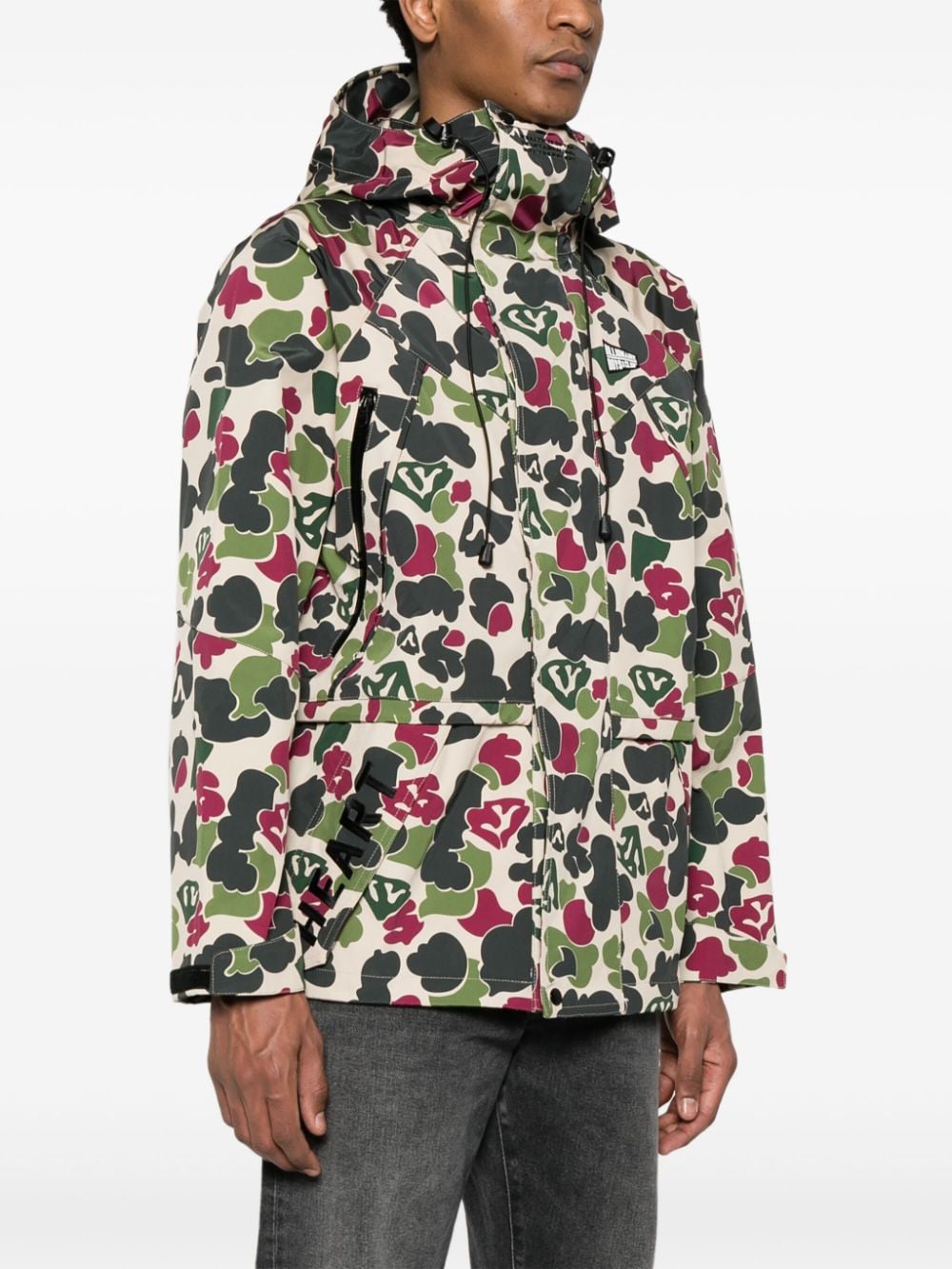 BILLIONAIRE BOYS CLUB Camouflage Print Jacket