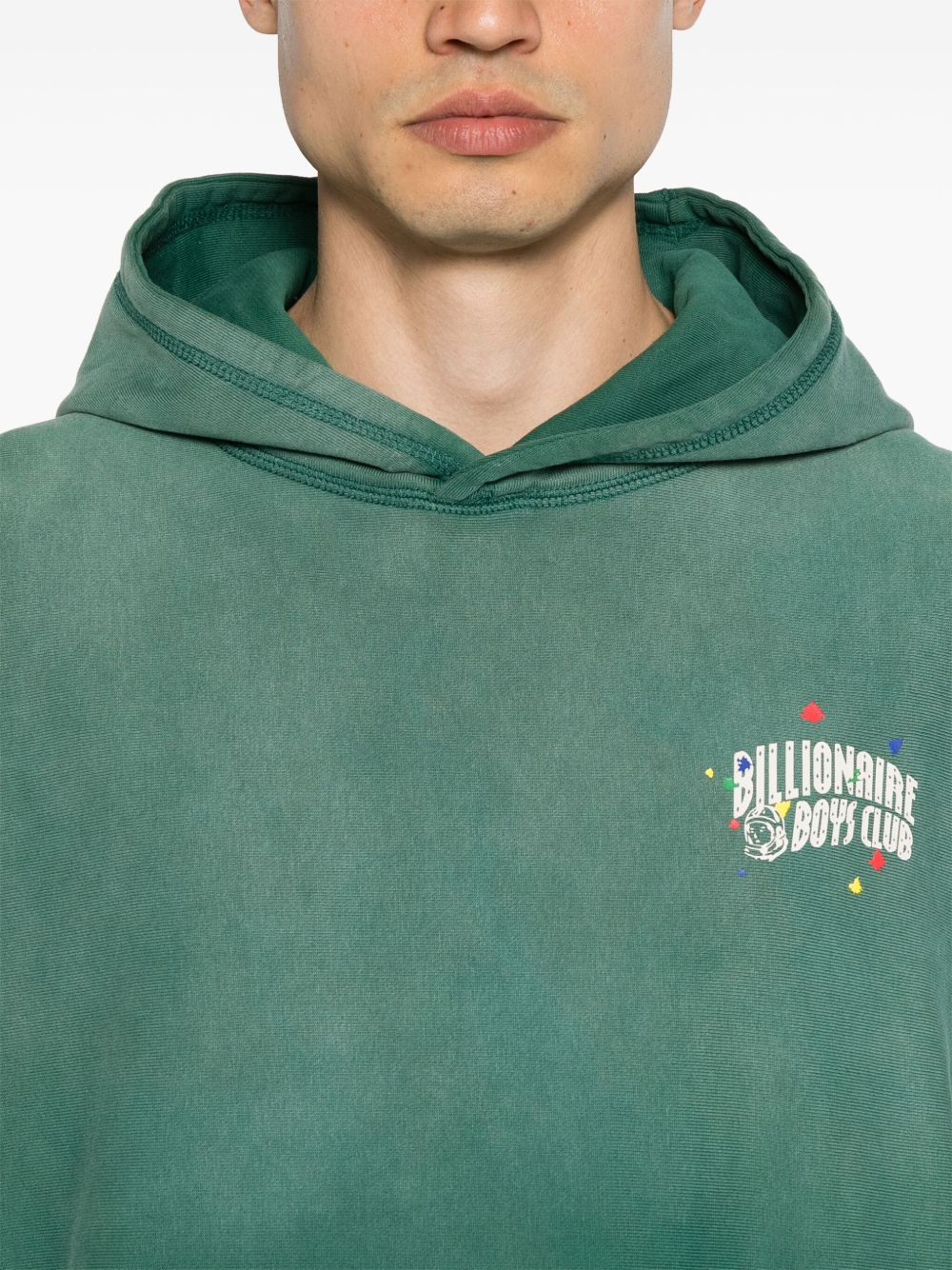 BILLIONAIRE BOYS CLUB Oversized Hoodie with Logo Patch for Men