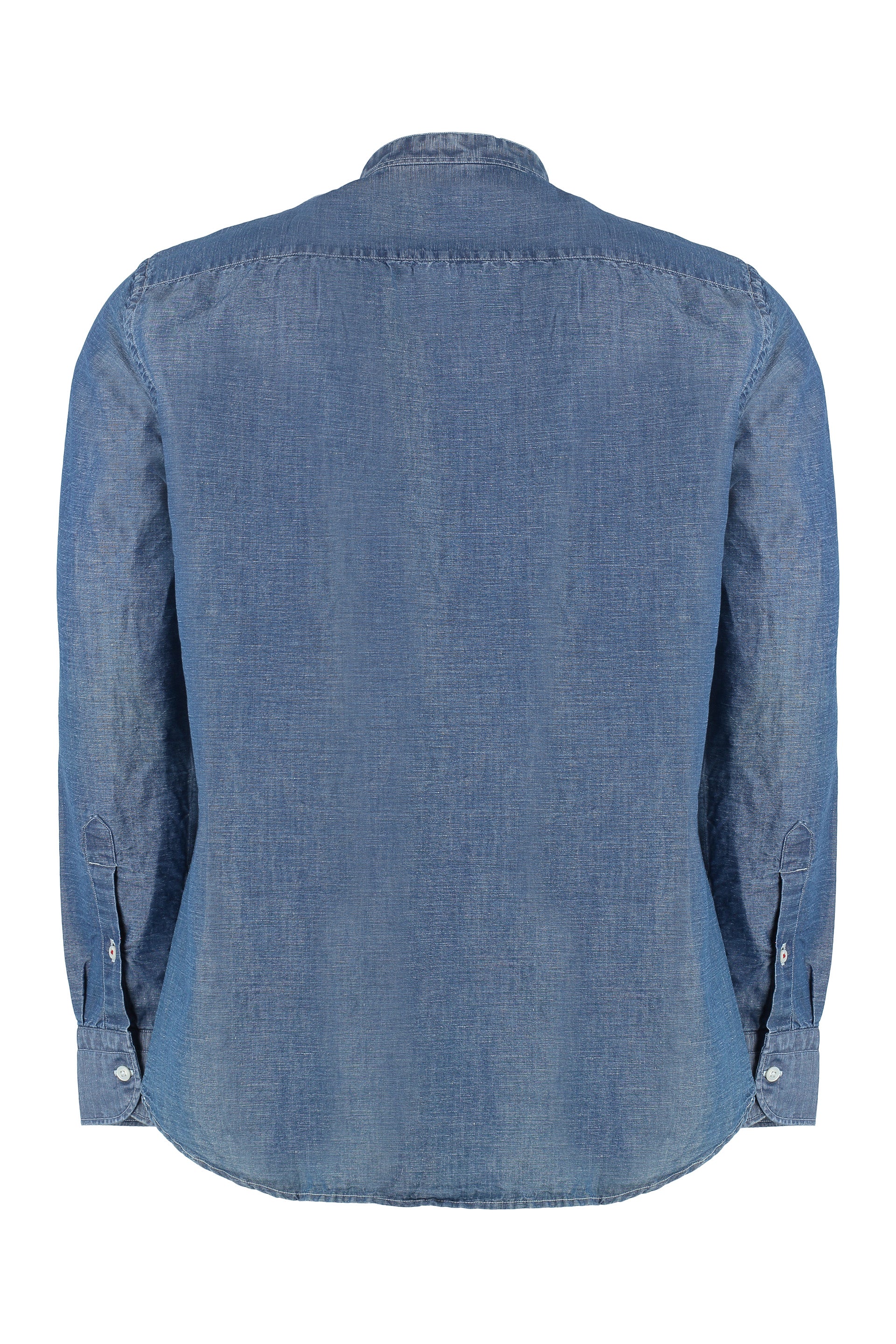 BASTONCINO Asymmetric Hem Cotton Shirt