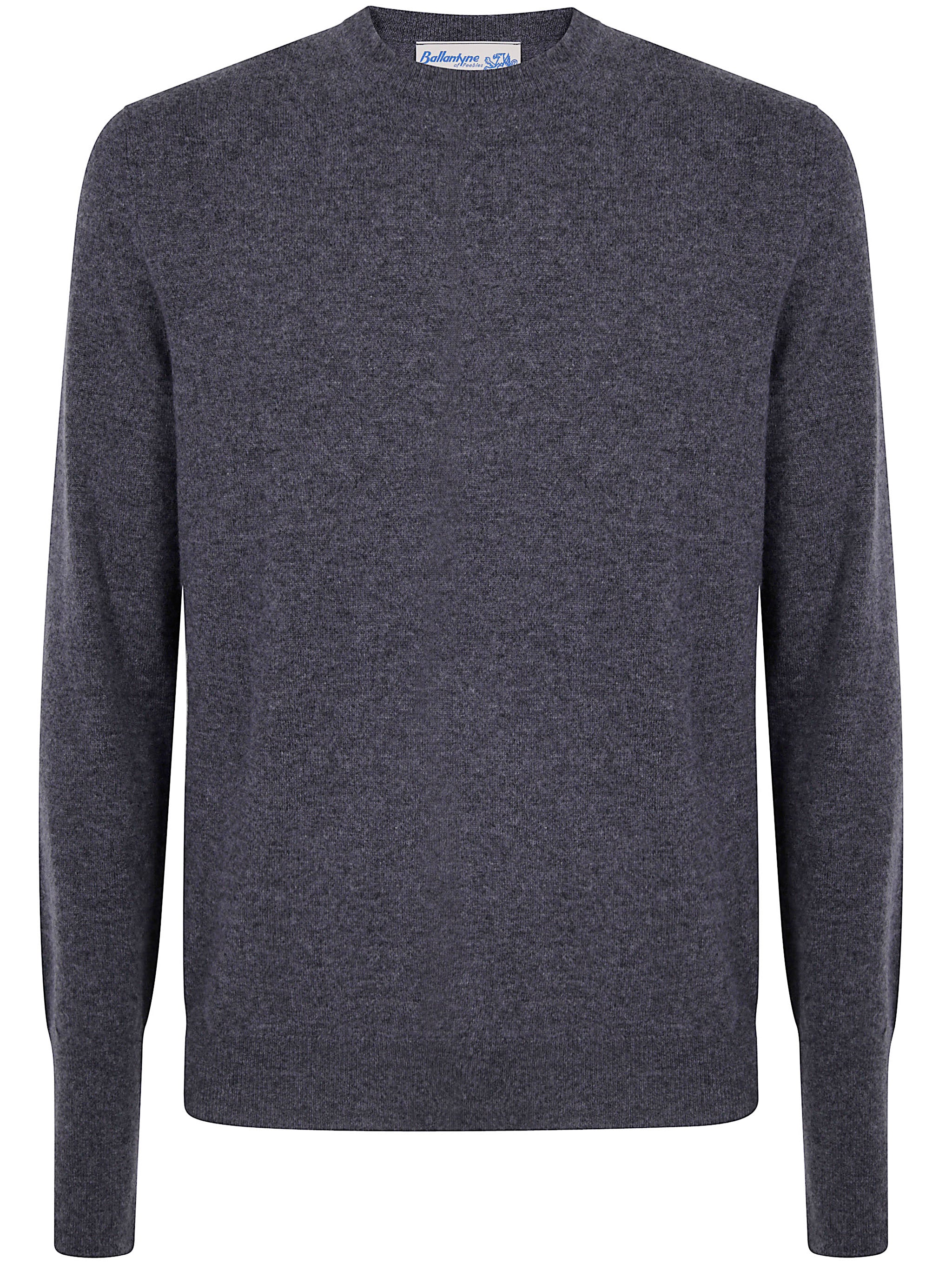 BALLANTYNE Men's Cashmere R Neck Pullover