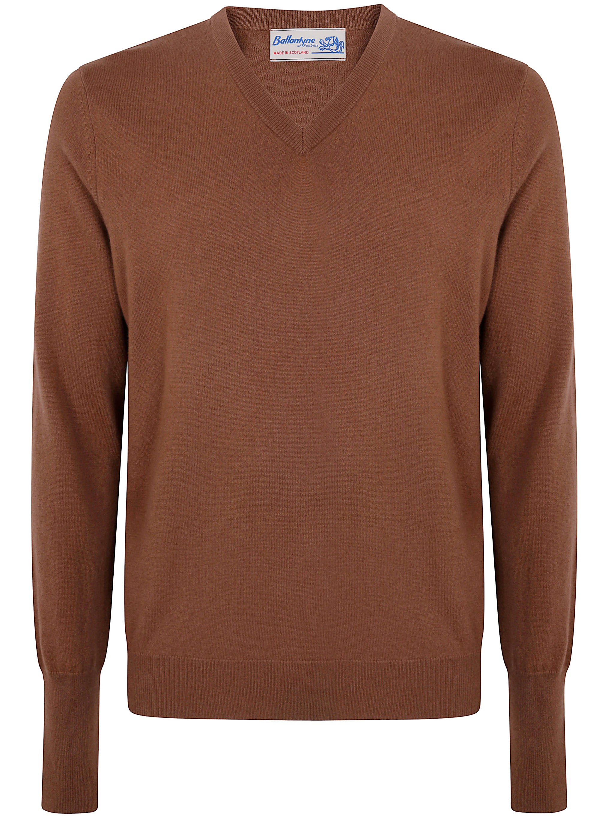 BALLANTYNE Men's V Neck Pullover