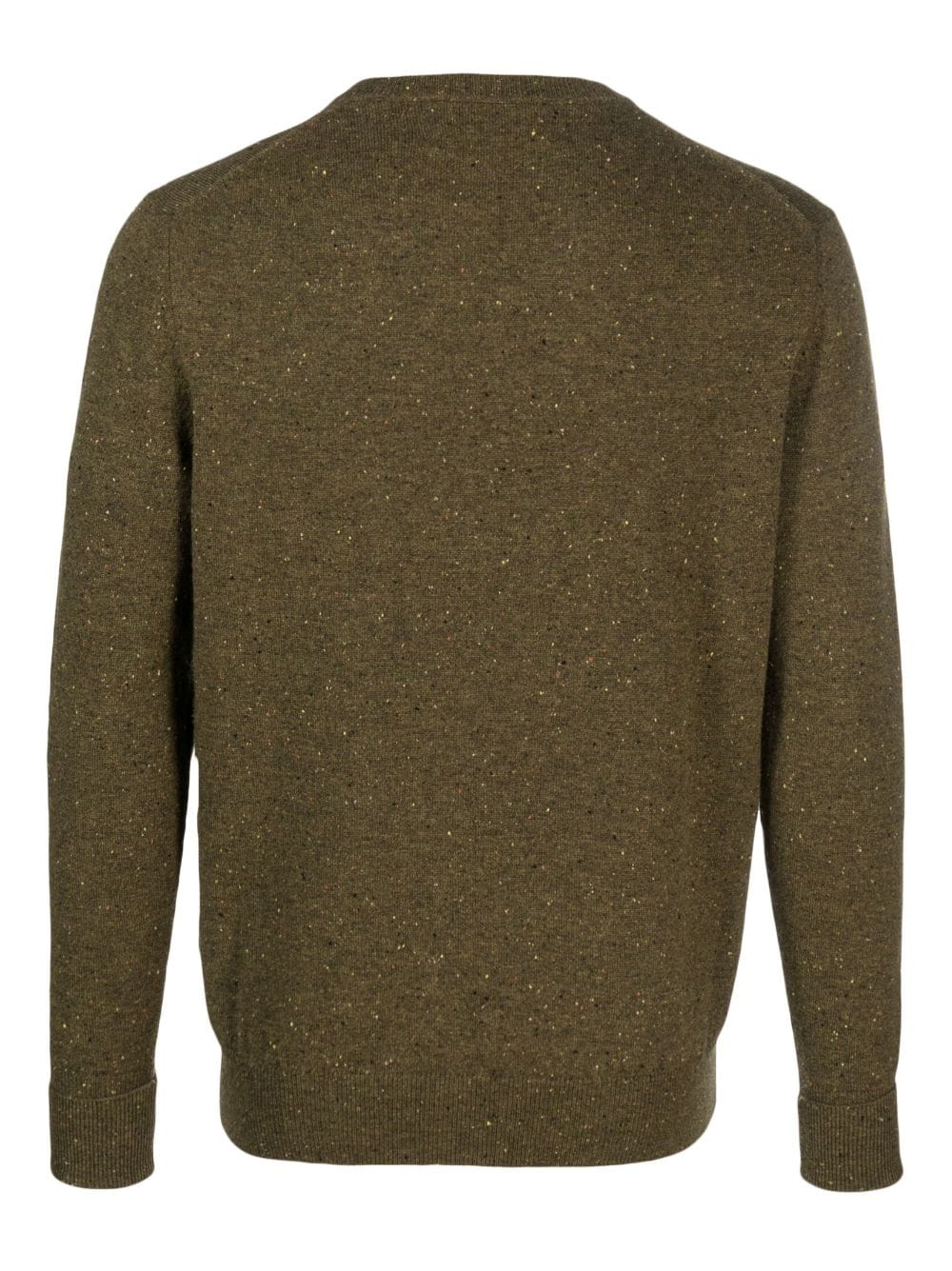 BALLANTYNE V Neck Pullover with Diamond Details