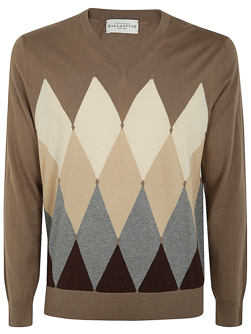 BALLANTYNE V Neck Pullover for Men - SS24 Collection