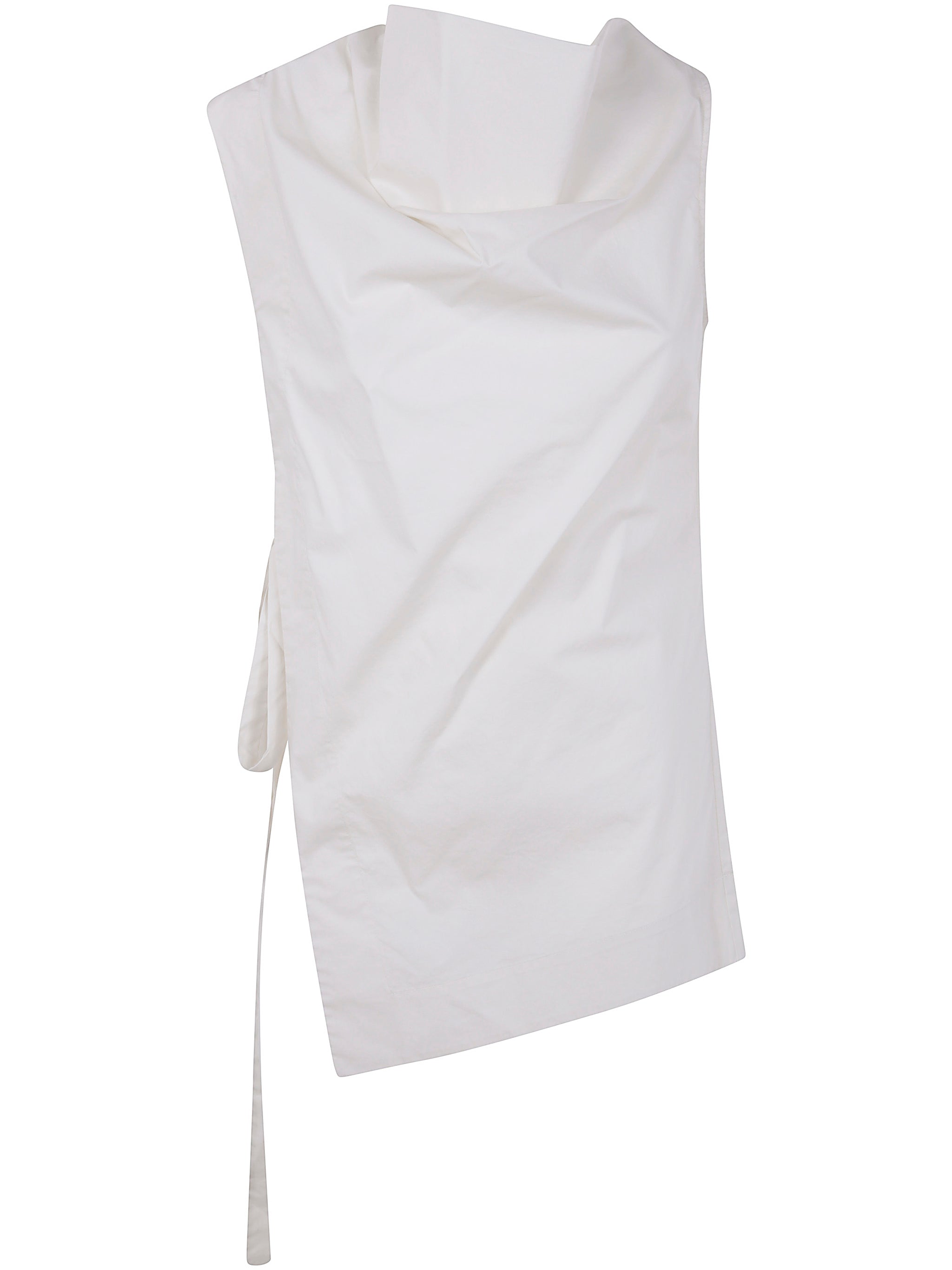 NUUR Asymmetric Mini Slipover Vest for Women
