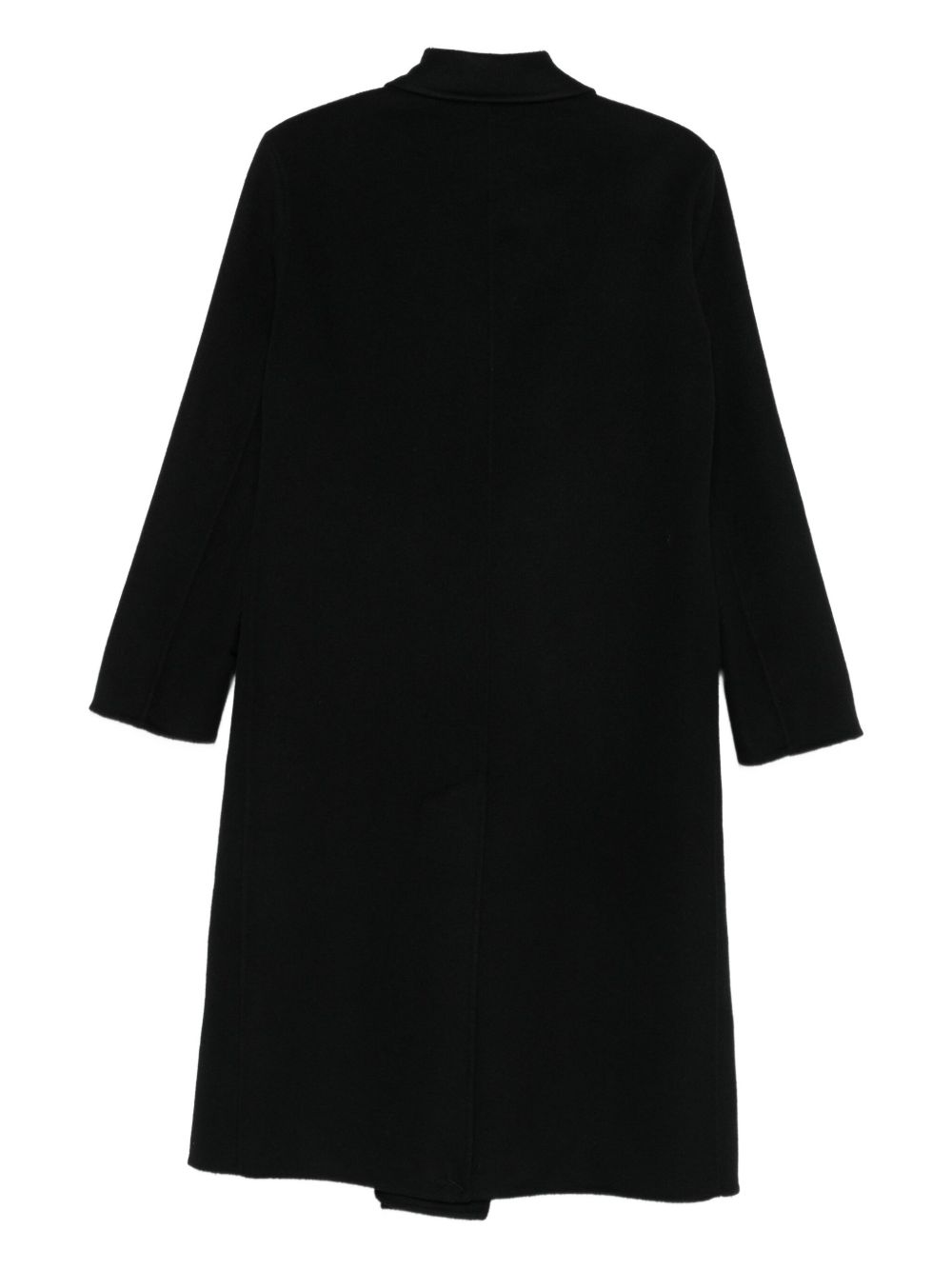 PALTÓ Wool Double-Breasted Long Jacket for Women