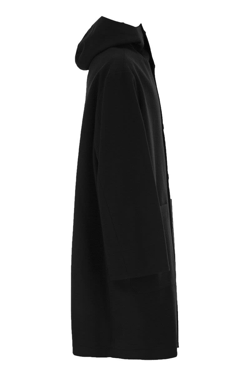 PALTÓ Contemporary Hooded High-Neck Jacket for Men