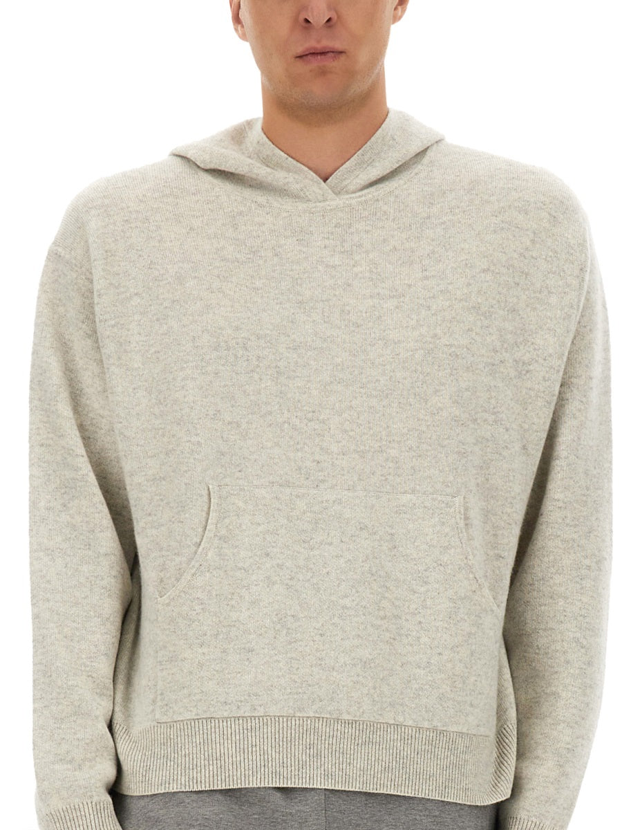 ACNE STUDIOS Essential Cashmere Blend Hoodie (Size L)