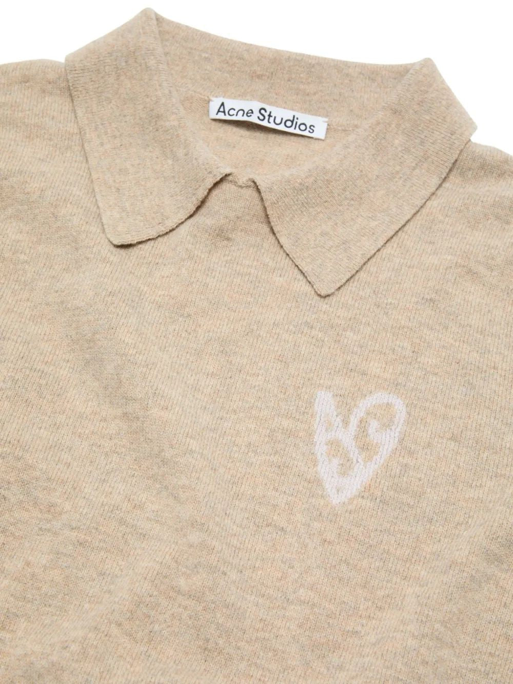 ACNE STUDIOS Heart Richard Yak Blend Knit Sweater
