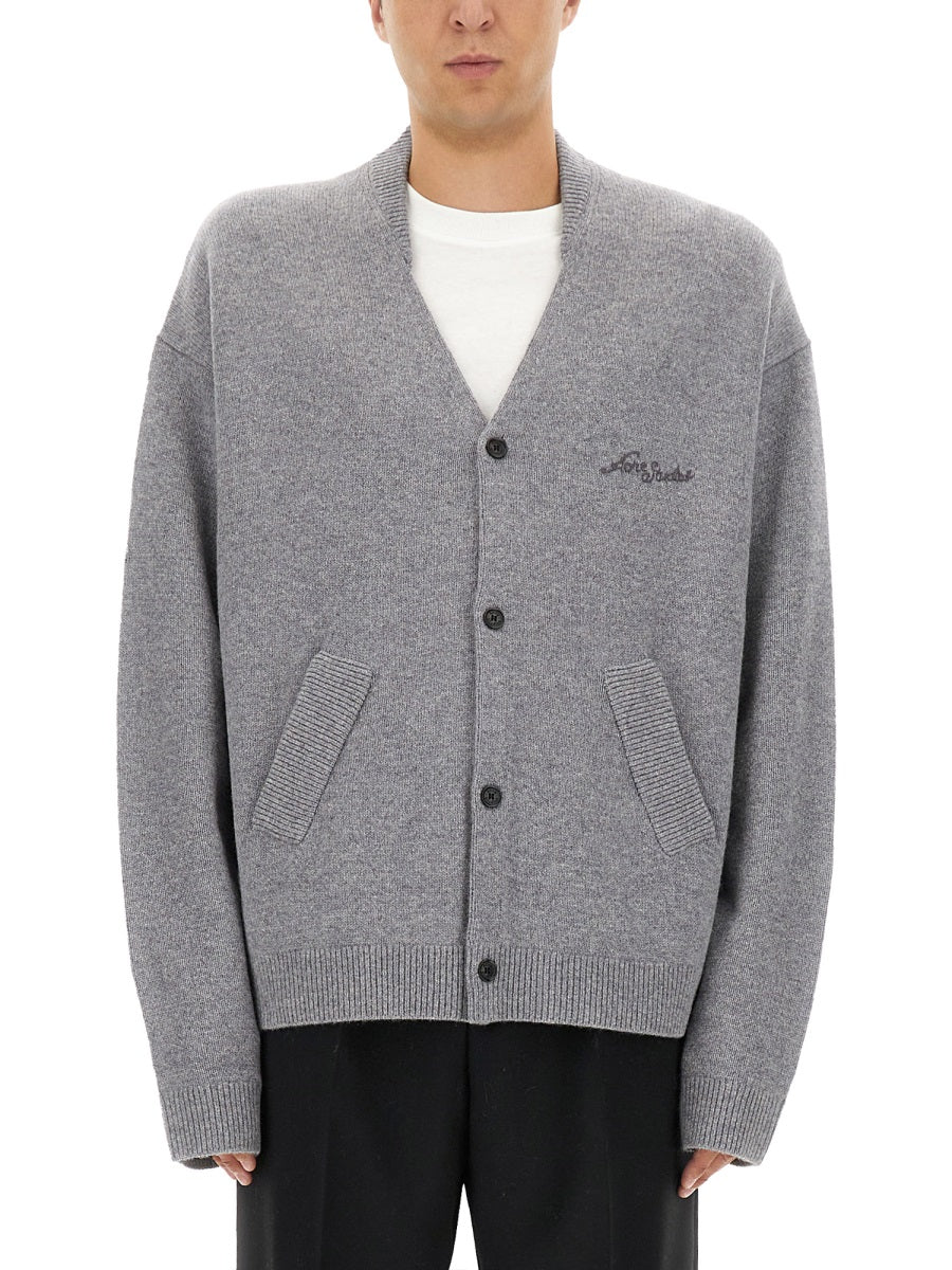 ACNE STUDIOS V-Neck Cardigan (Size L)