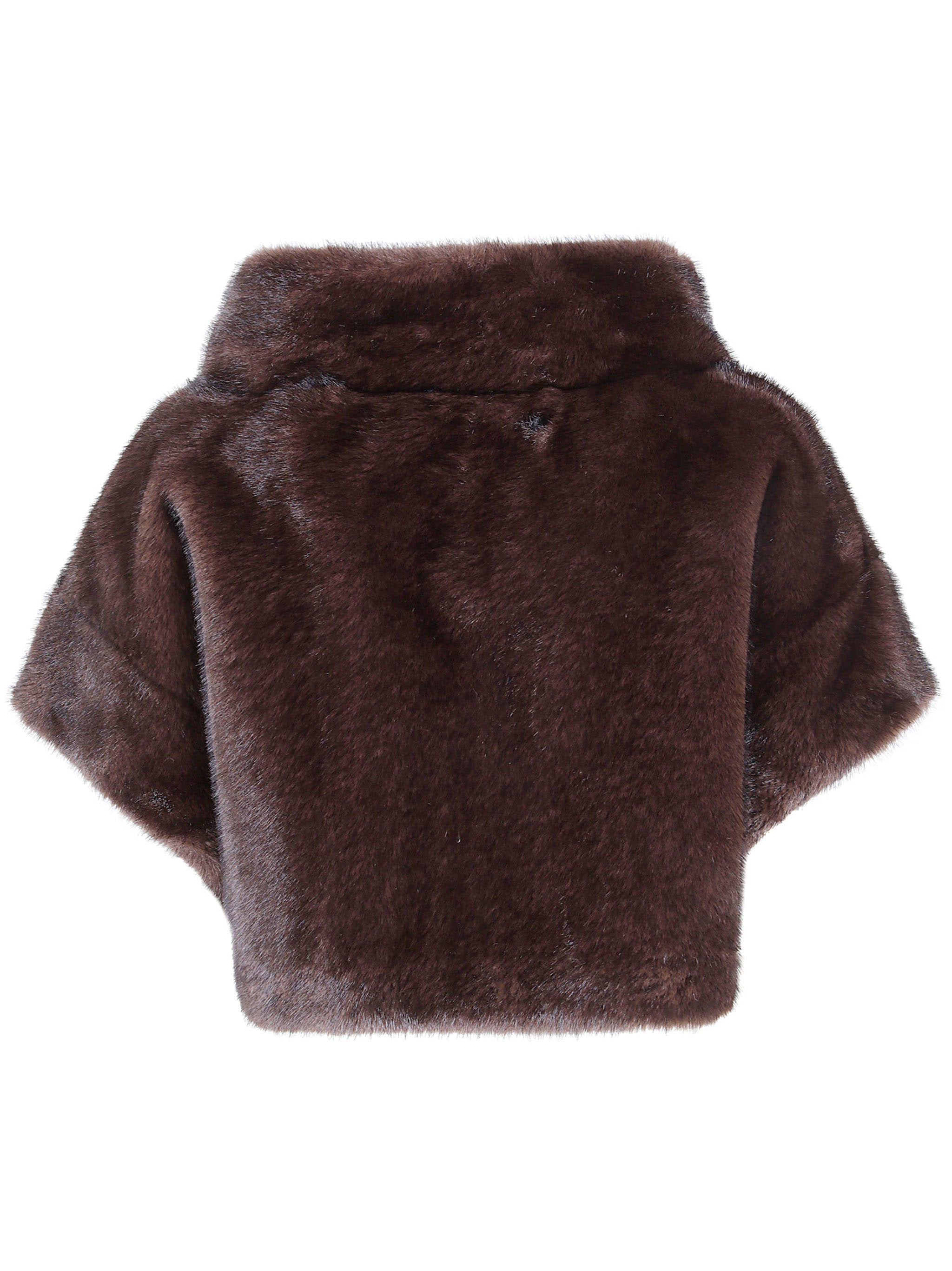 BETTA CORRADI Mink Cache Couer Zip Jacket for Women