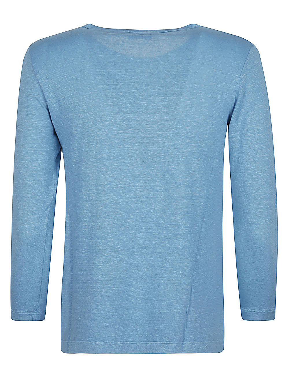 BASE MILANO Linen Long Sleeve T-Shirt for Women