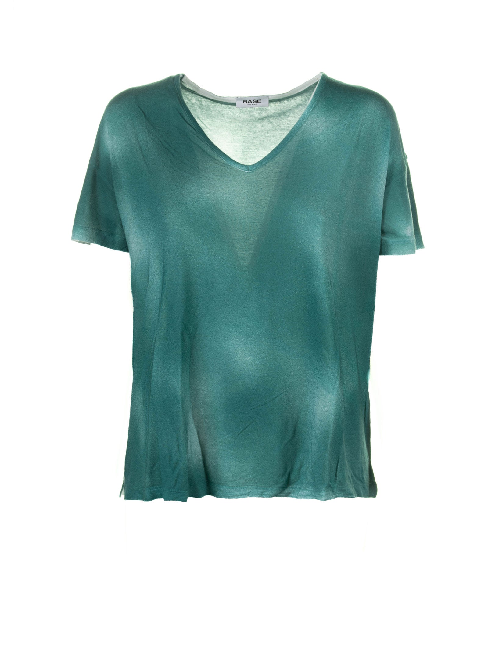 BASE MILANO Trendy T-Shirt with Shades for Women
