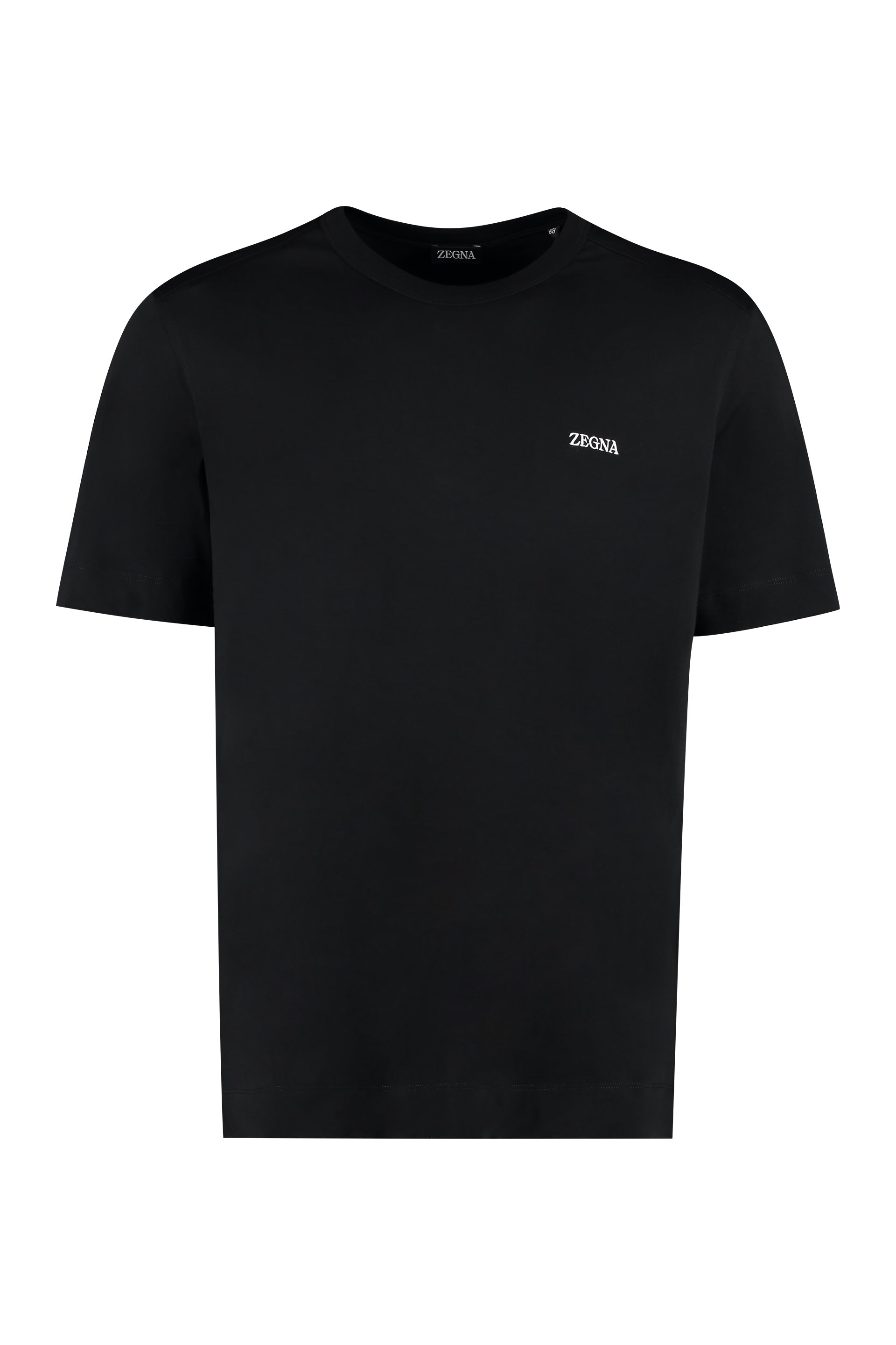 ZEGNA Logo Cotton T-Shirt