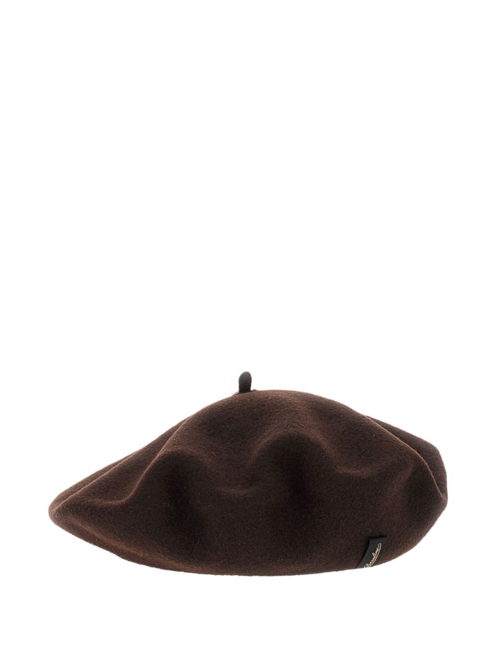 BORSALINO Wool Basque Hat - Flat Crown
