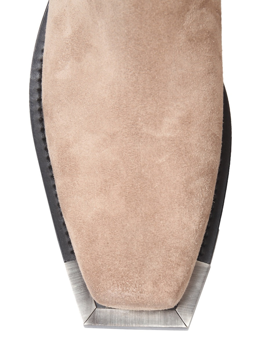 BUTTERO Elegant Women's Leather Boots with 4.5 CM Heel