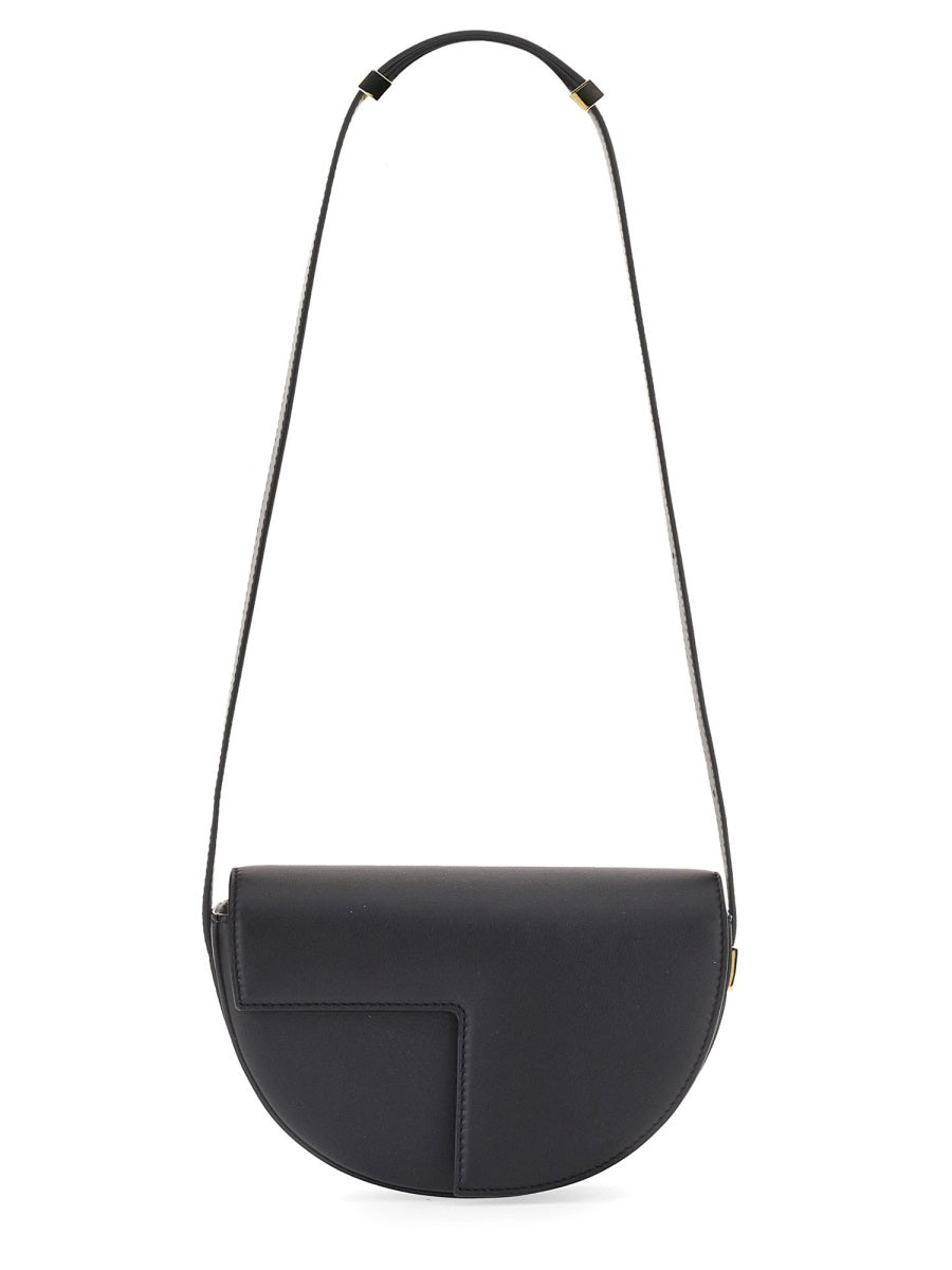 PATOU Mini Leather Shoulder Bag - 13 cm x 20 cm x 5 cm