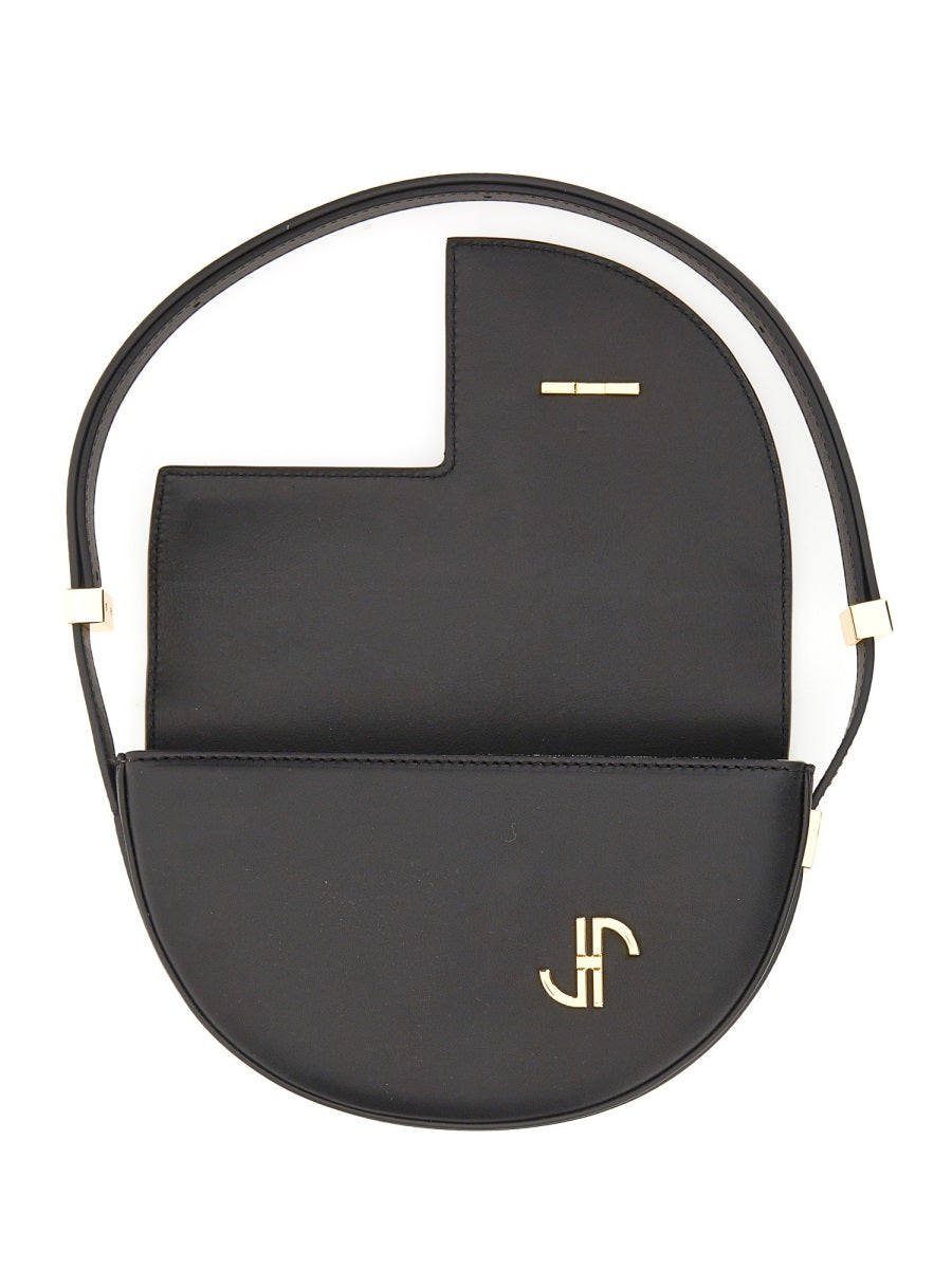 PATOU Mini Leather Shoulder Bag - 13 cm x 20 cm x 5 cm