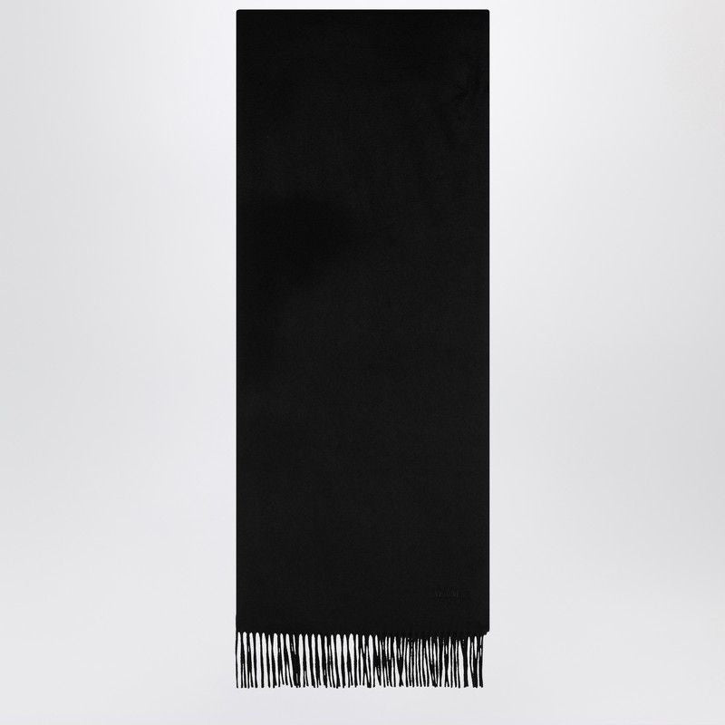 MAX MARA Cashmere Scarf with Fringed Border