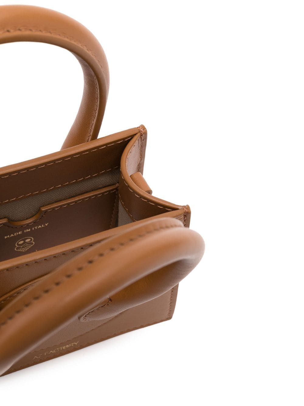 AZ FACTORY Mini Leather Micro Crossbody Handbag