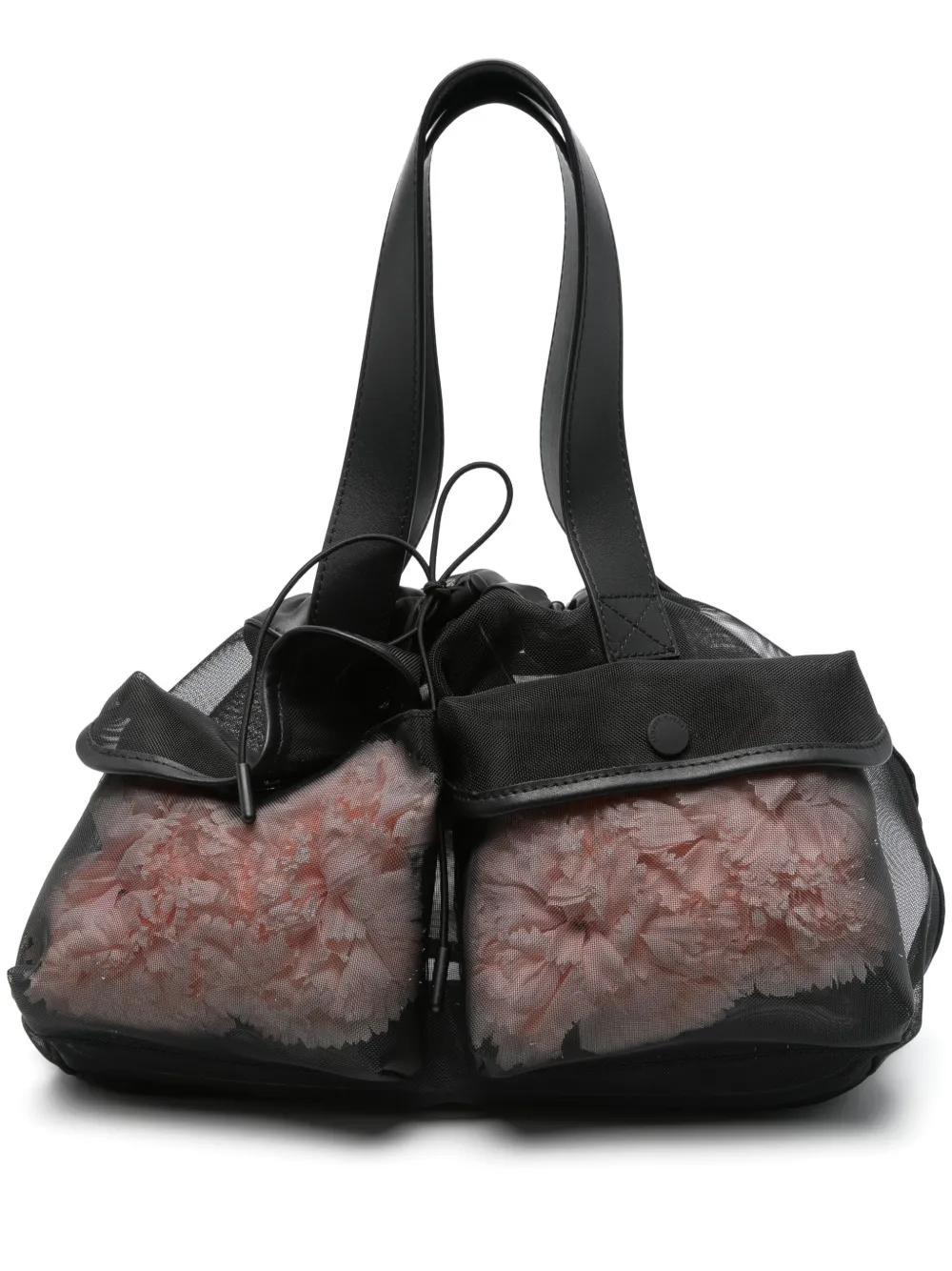 SIMONE ROCHA Mini Sheer Stuffed Shopper Handbag