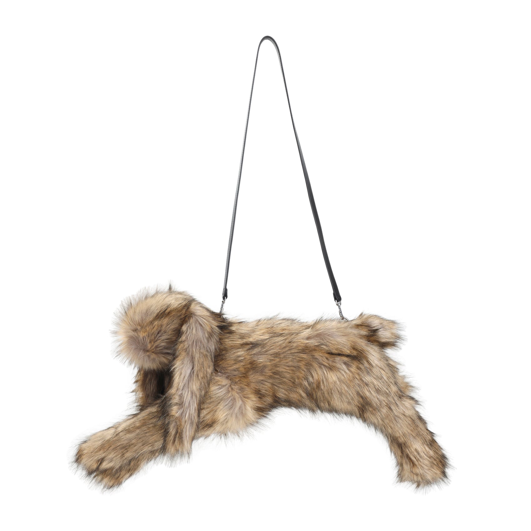 SIMONE ROCHA Mini Faux Fur Hare Crossbody Handbag - FW25