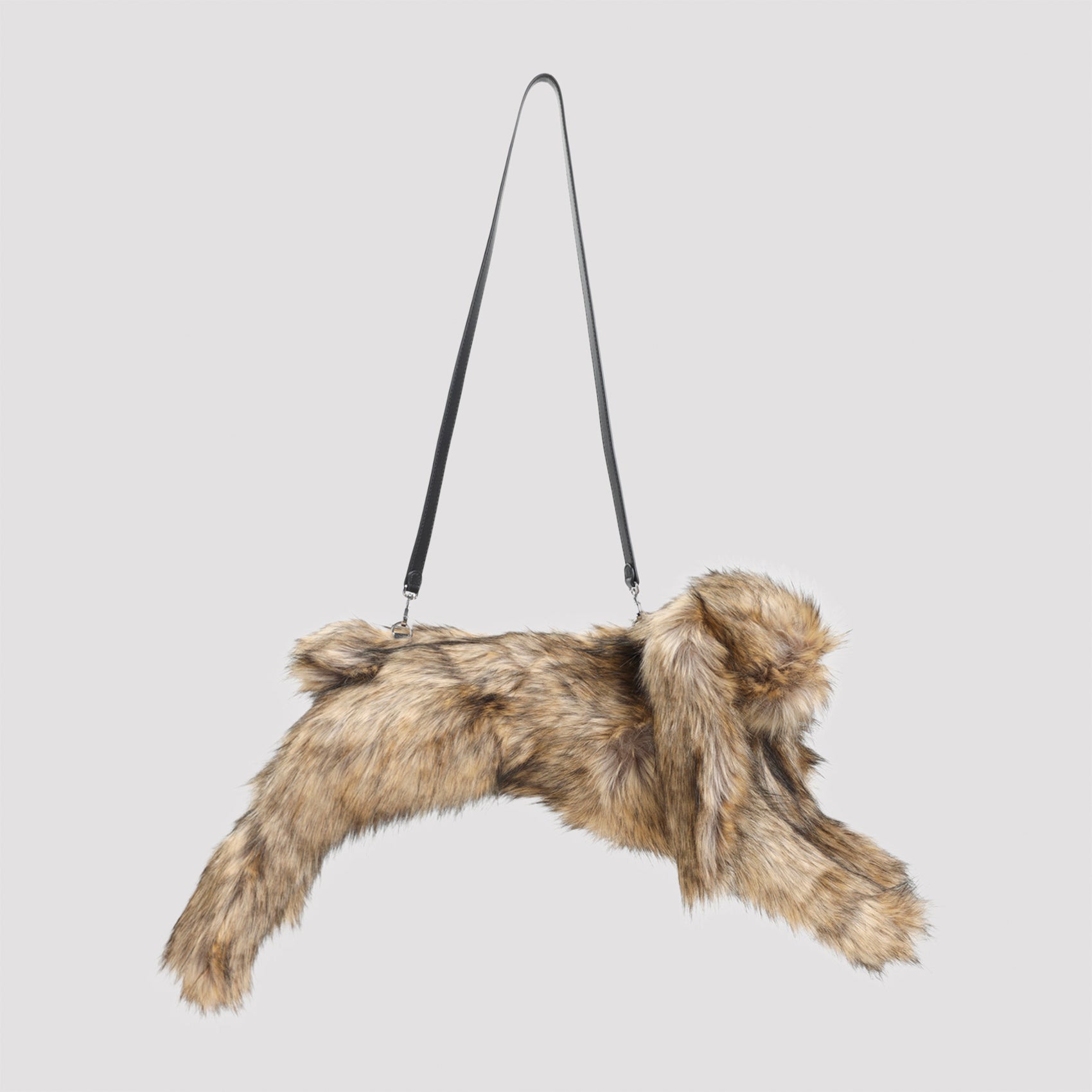 SIMONE ROCHA Mini Faux Fur Hare Crossbody Handbag - FW25