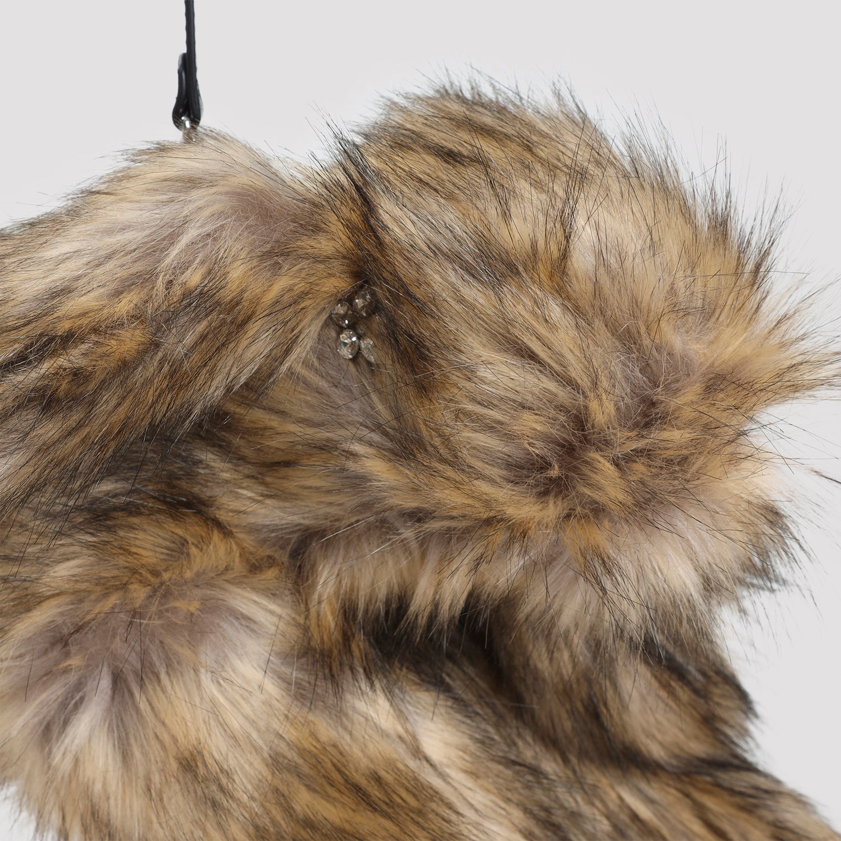 SIMONE ROCHA Mini Faux Fur Hare Crossbody Handbag - FW25