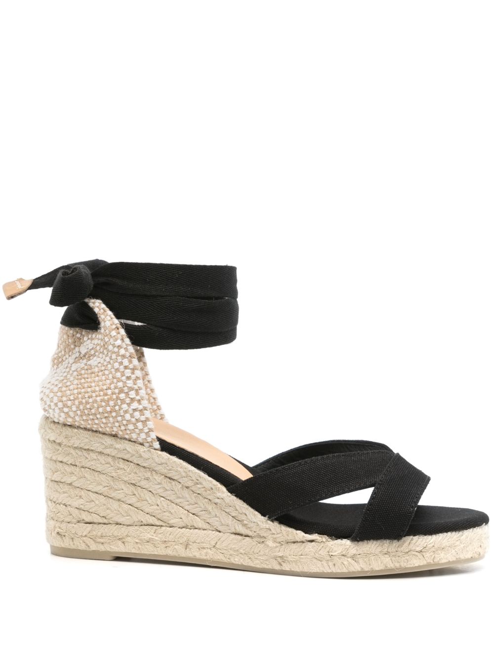 CASTAÑER Bailey Canvas Espadrilles with Crossover Strap