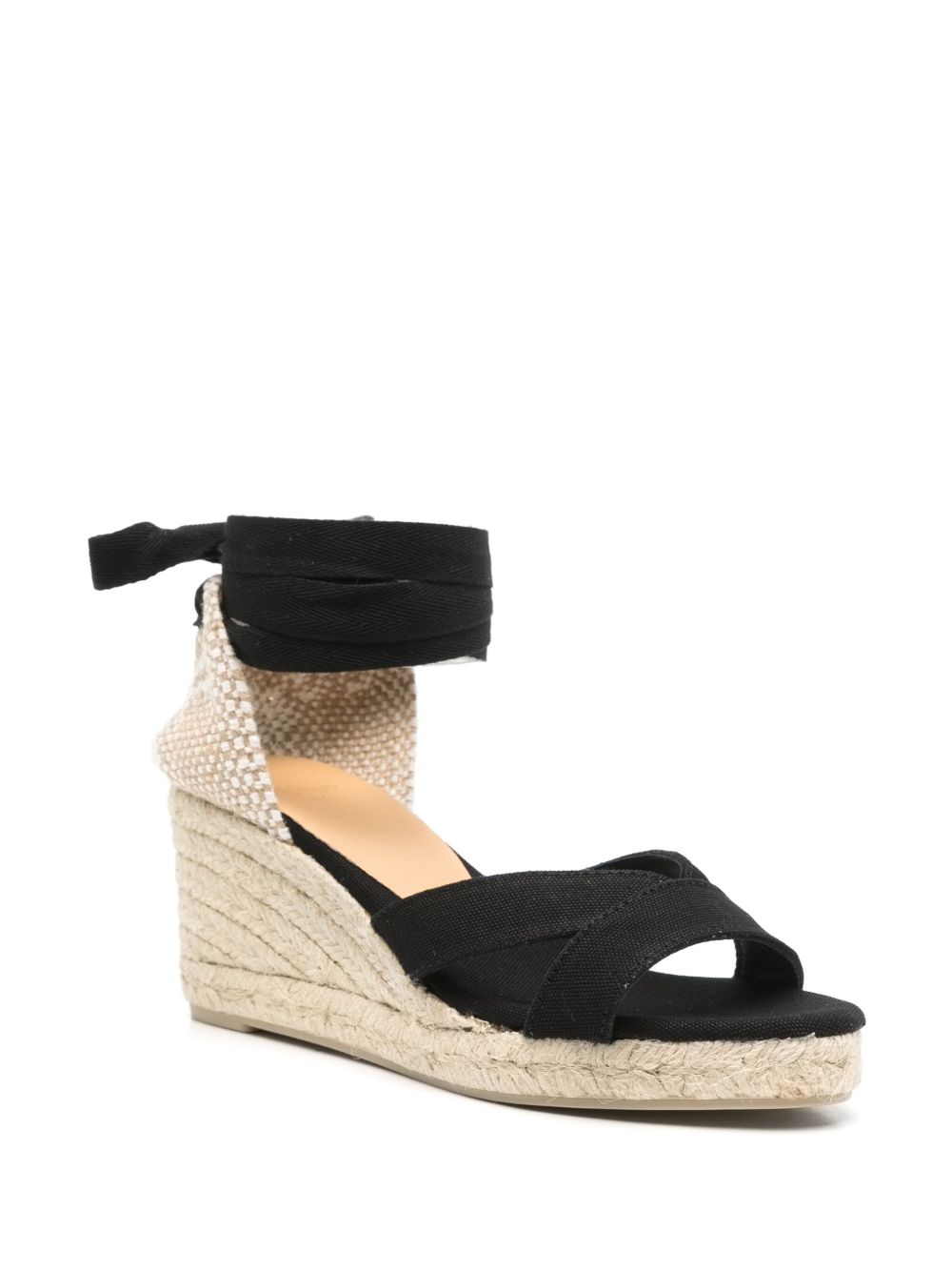 CASTAÑER Bailey Canvas Espadrilles with Crossover Strap