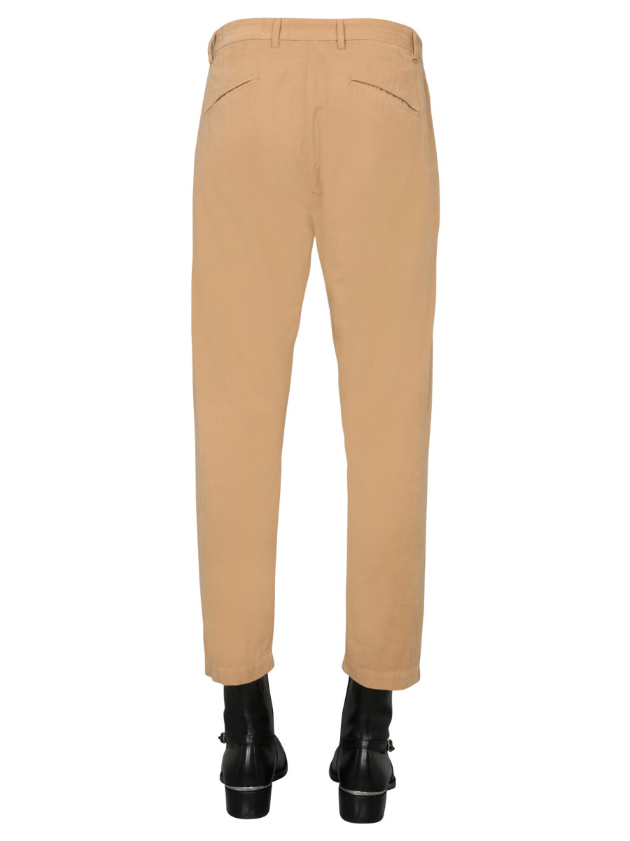 PENCE 1979 Classic V Trousers with Zip and Hook Closure