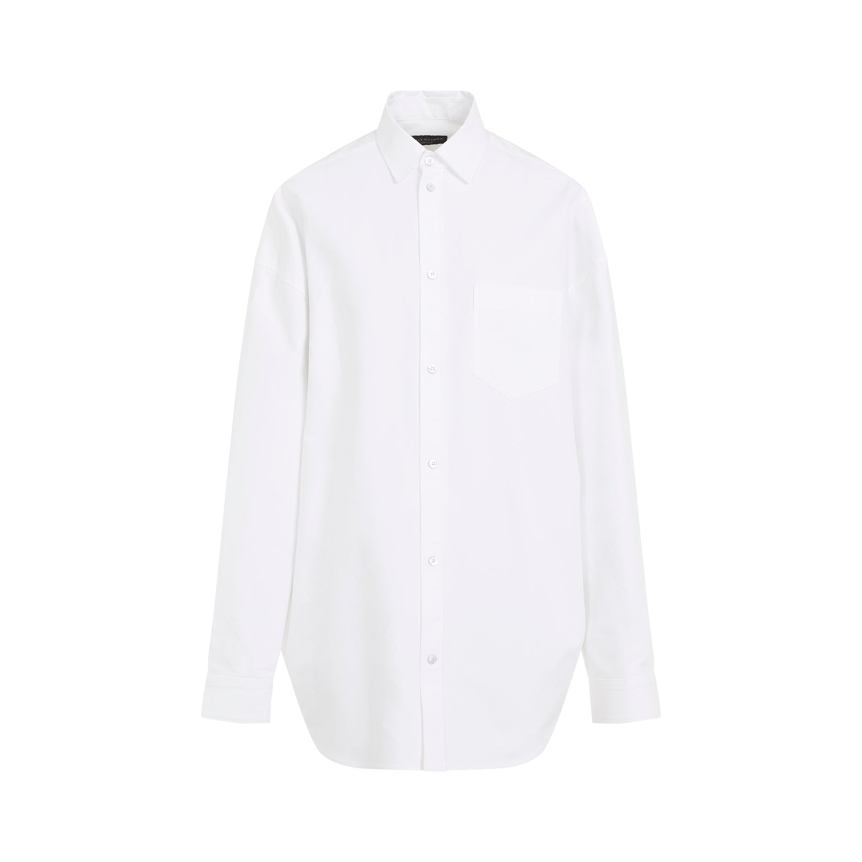 BALENCIAGA Chic Button-Down Cotton Shirt for Women