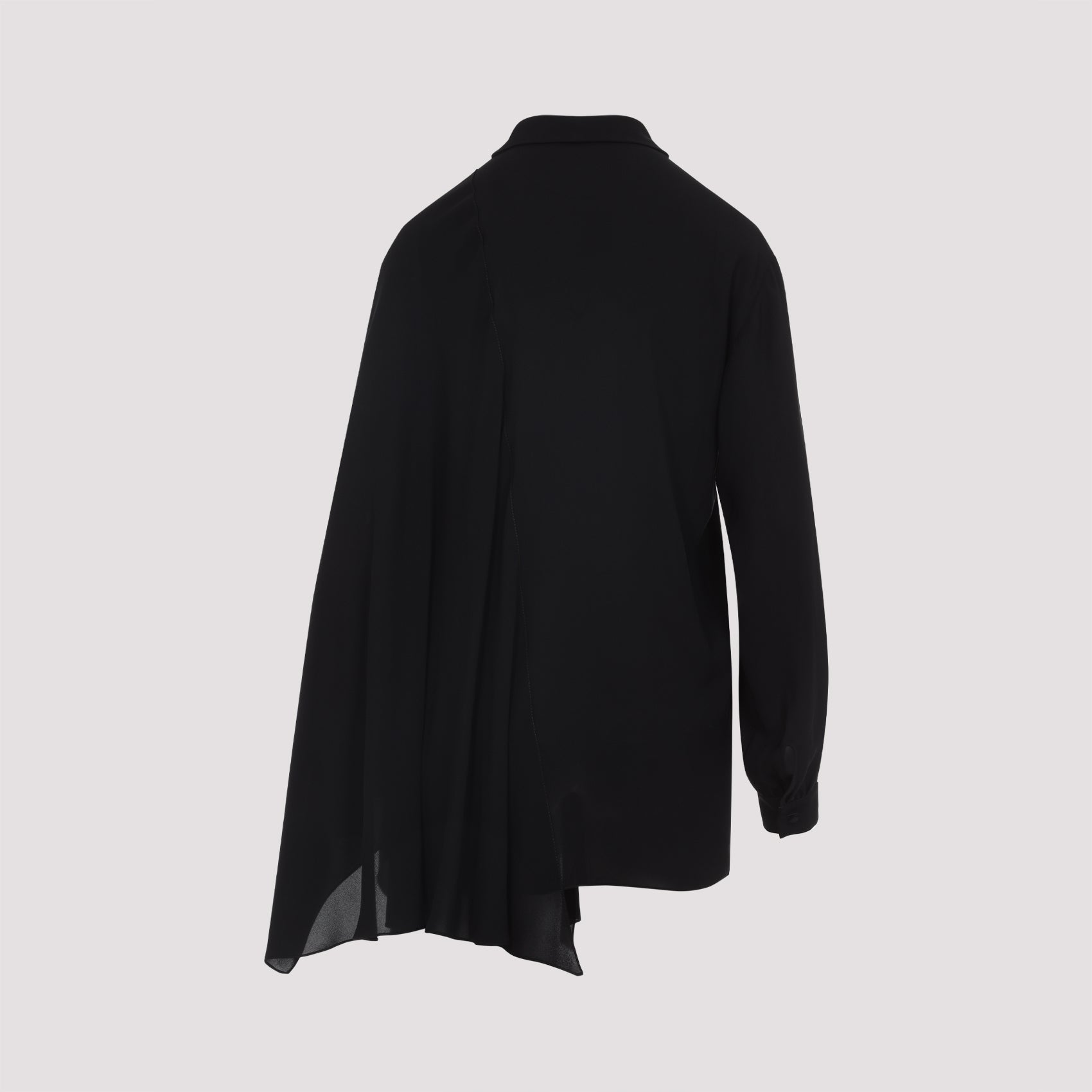 BALENCIAGA Elegantly Crafted Silk Shirt