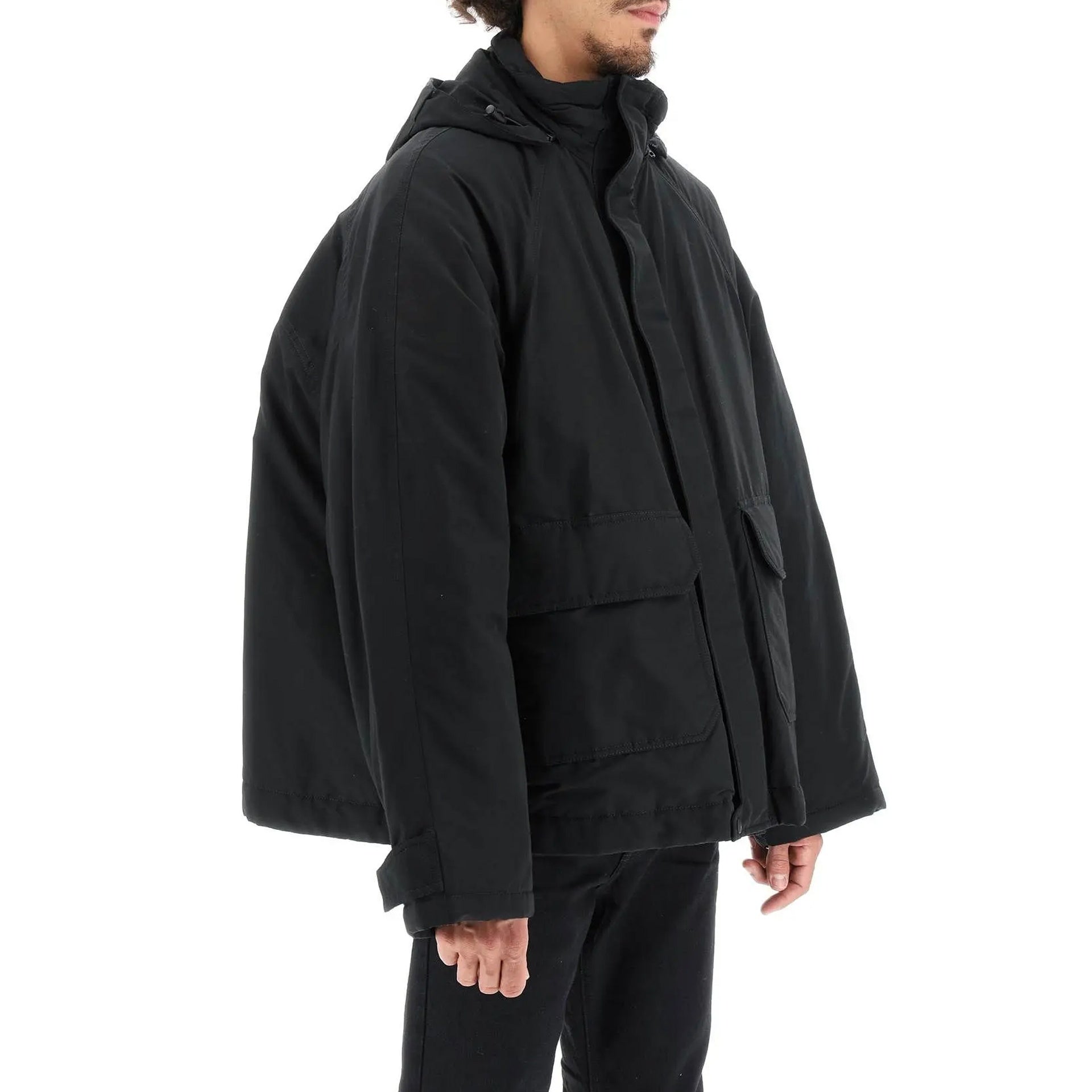 BALENCIAGA Oversize Parka Jacket for Men - Fall Winter Essential