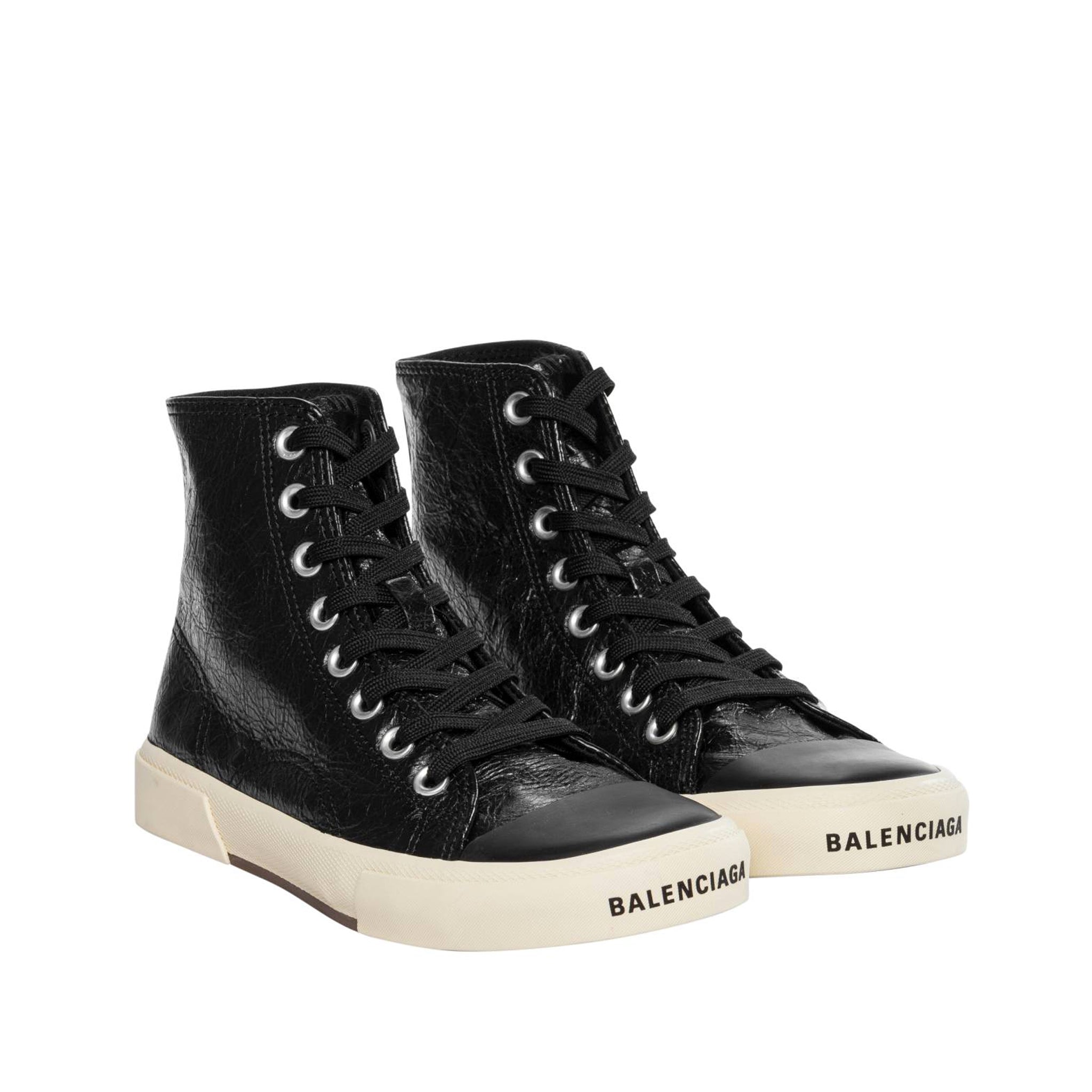 BALENCIAGA Paris Leather Sneaker - Women's Elevated Style