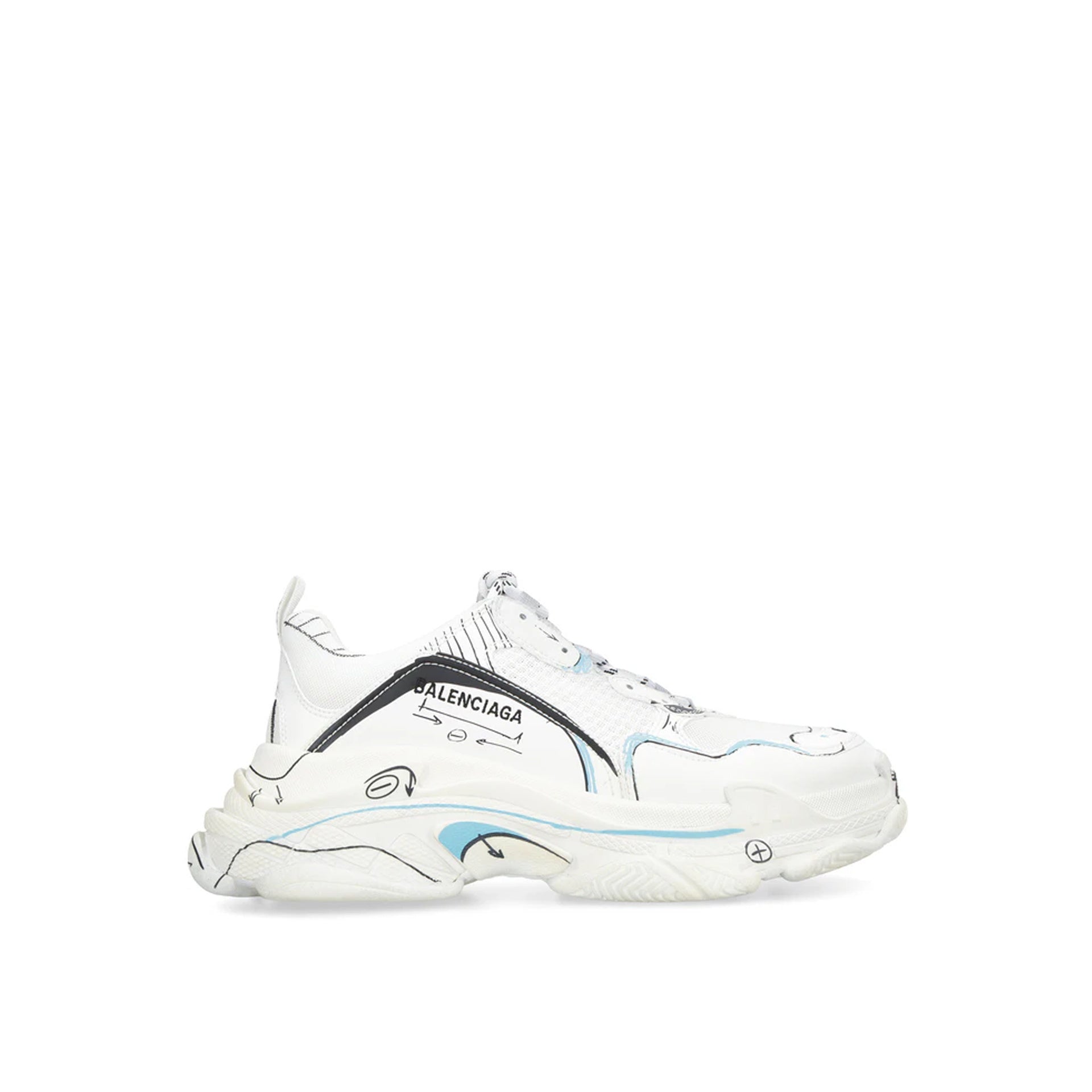 BALENCIAGA Triple S Sneakers for Men - Perfect for Fall Winter 24/25