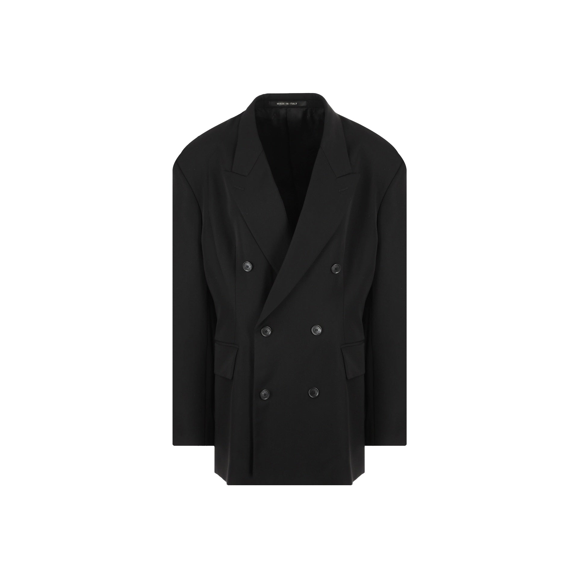 BALENCIAGA Chic Slim Fit Wool Jacket