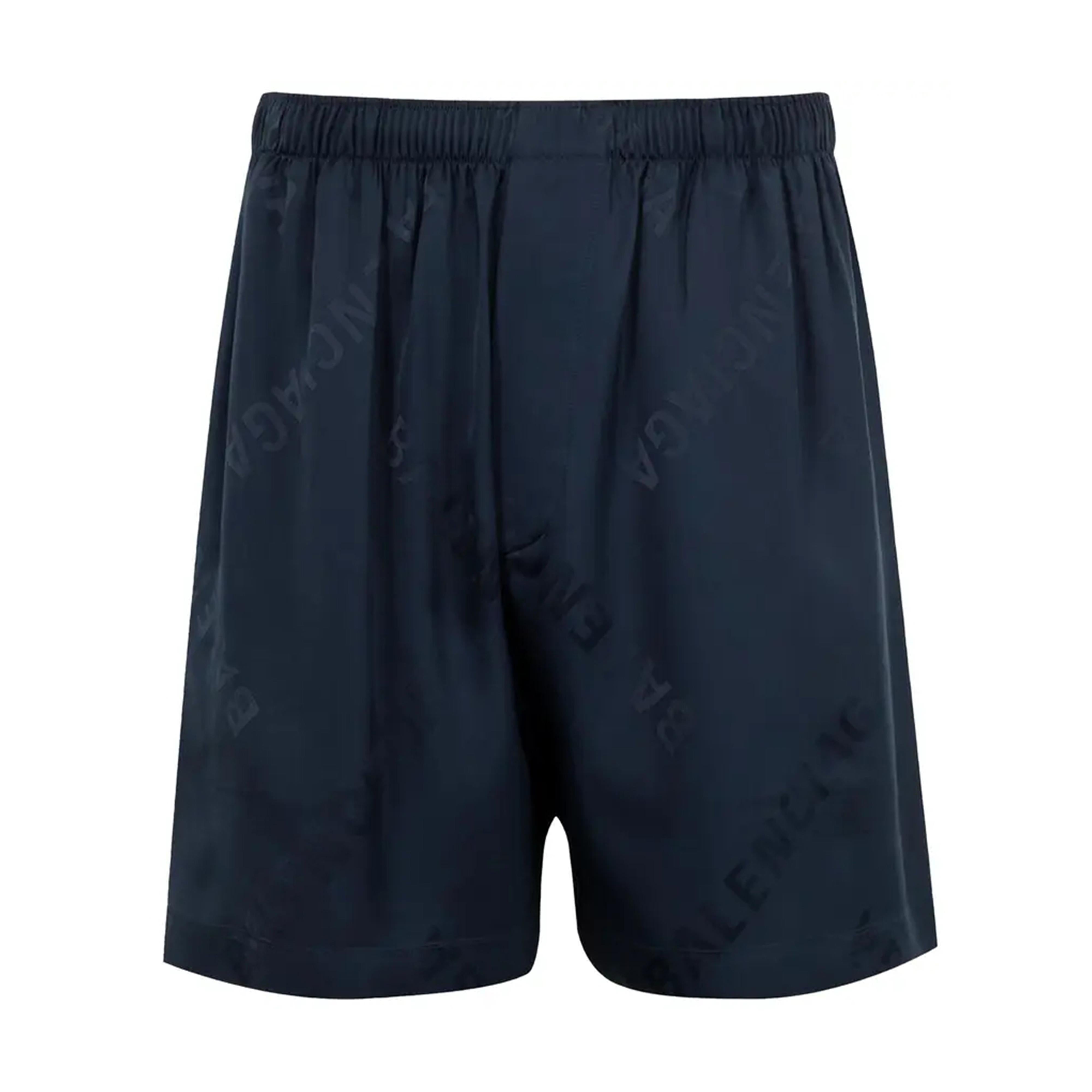 BALENCIAGA Comfort Fit Pyjama Shorts for Men