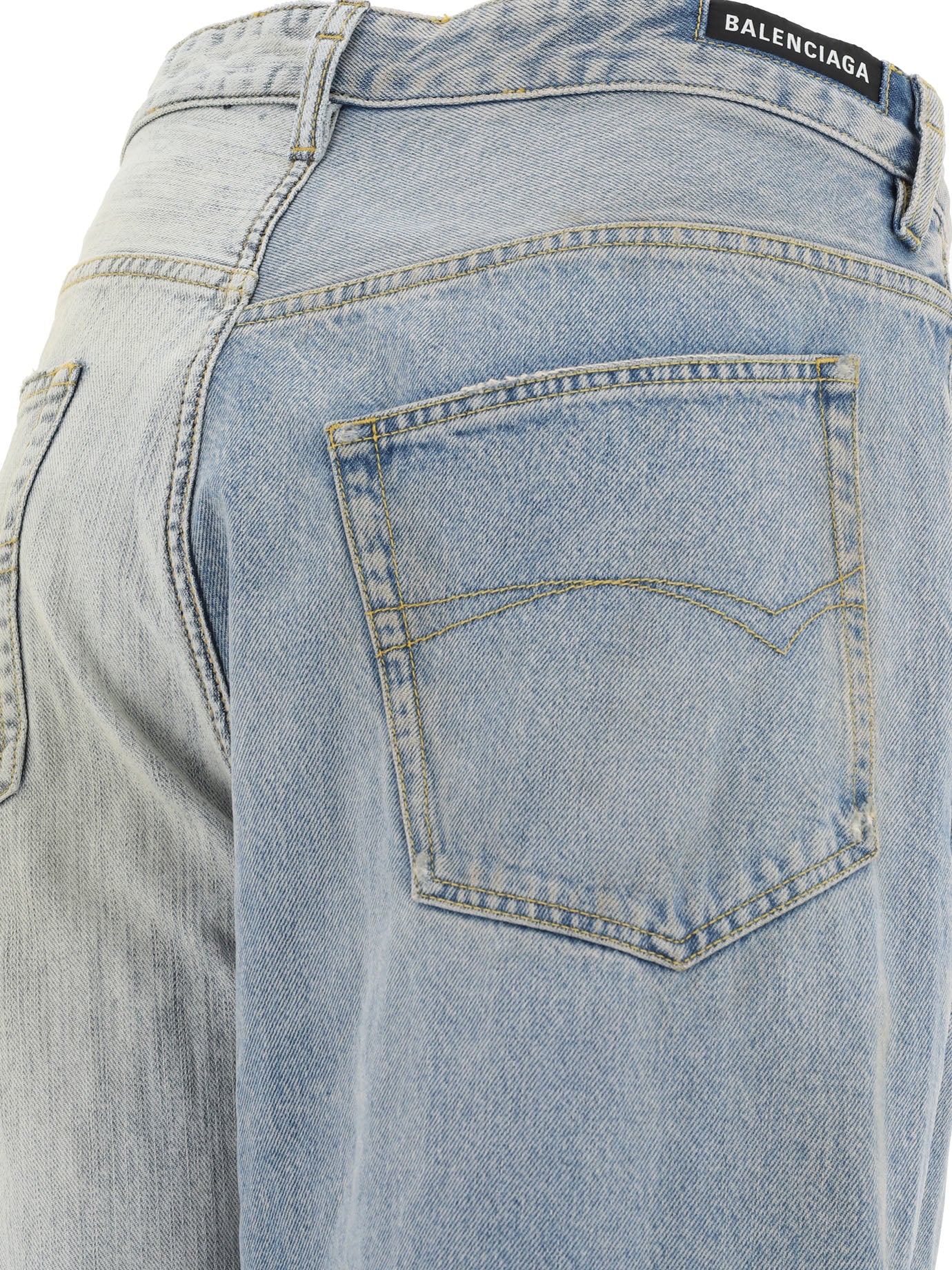 BALENCIAGA Fifty-Fifty Relaxed Fit Jeans