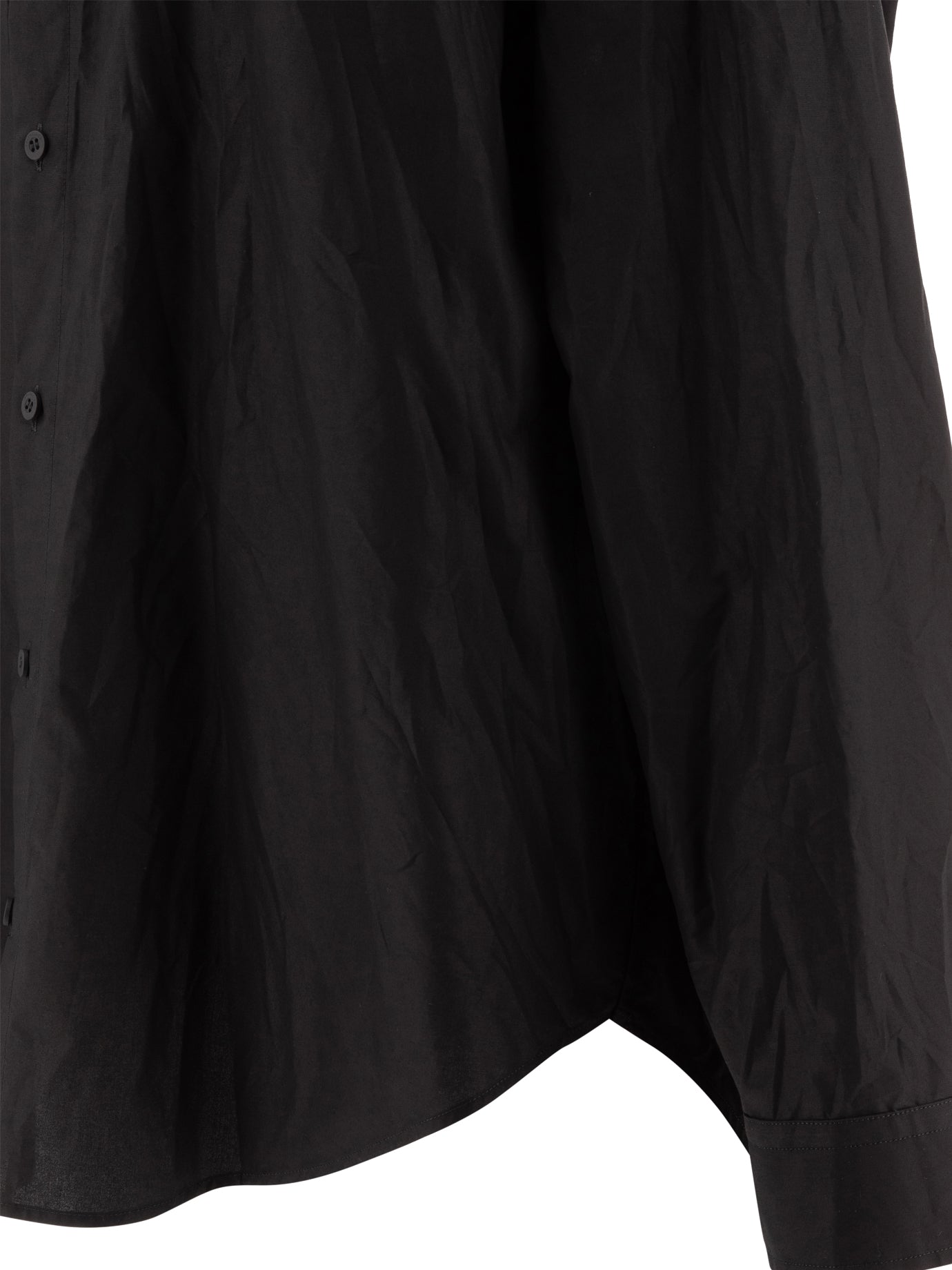 BALENCIAGA Shirt-Effect Dress with Oversized Fit