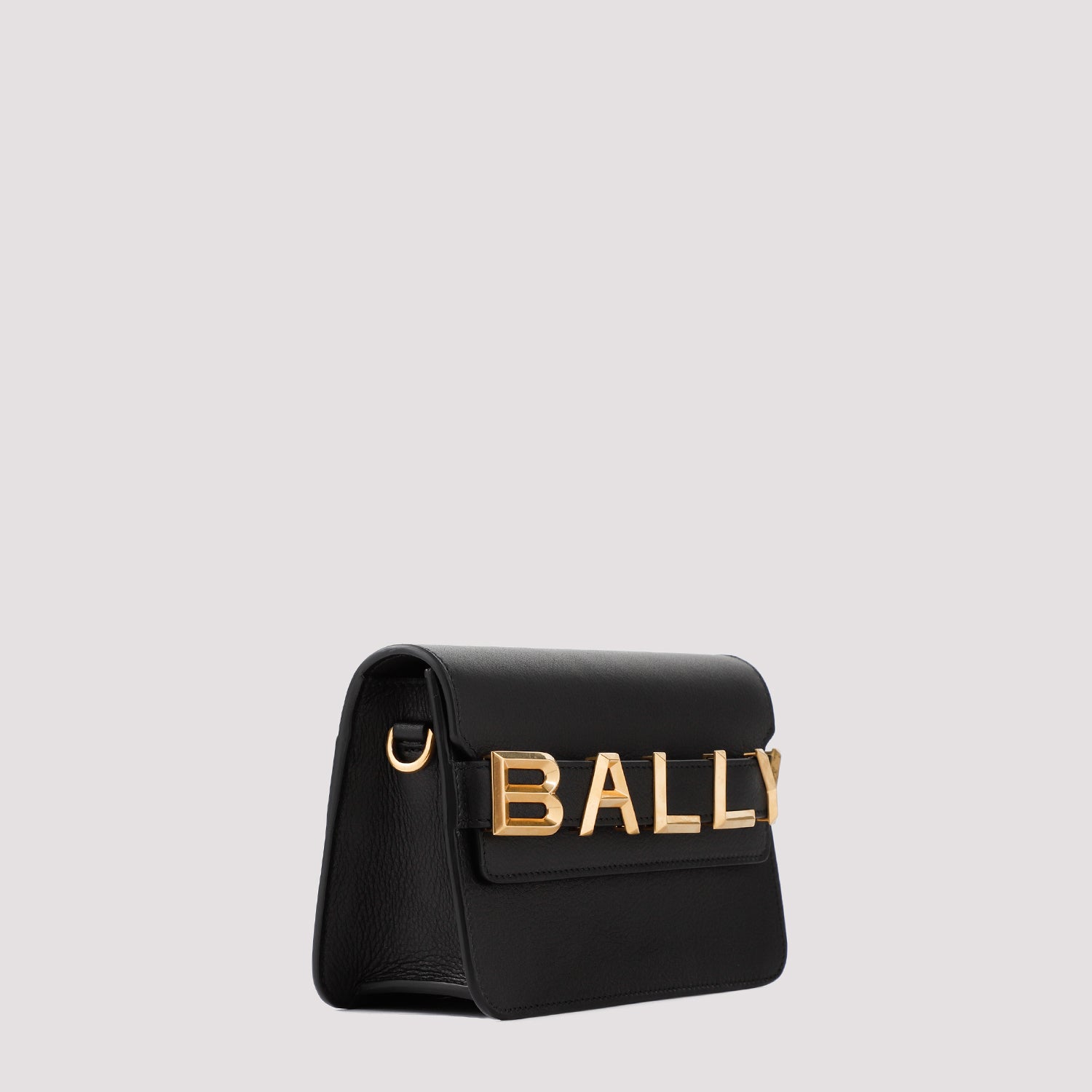 BALLY Mini Shoulder Handbag with Golden Logo